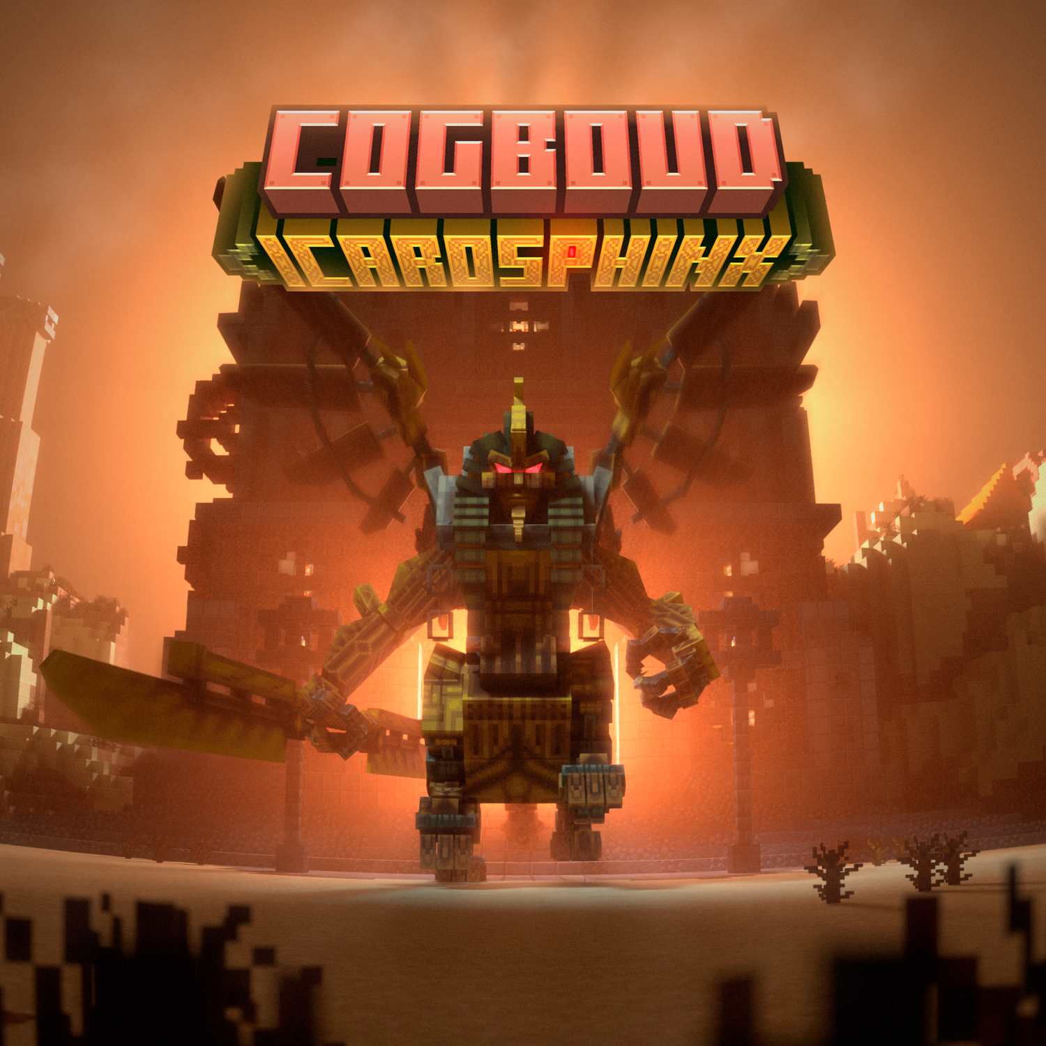 Cogbound Icarosphinx Boss with Arena preview image