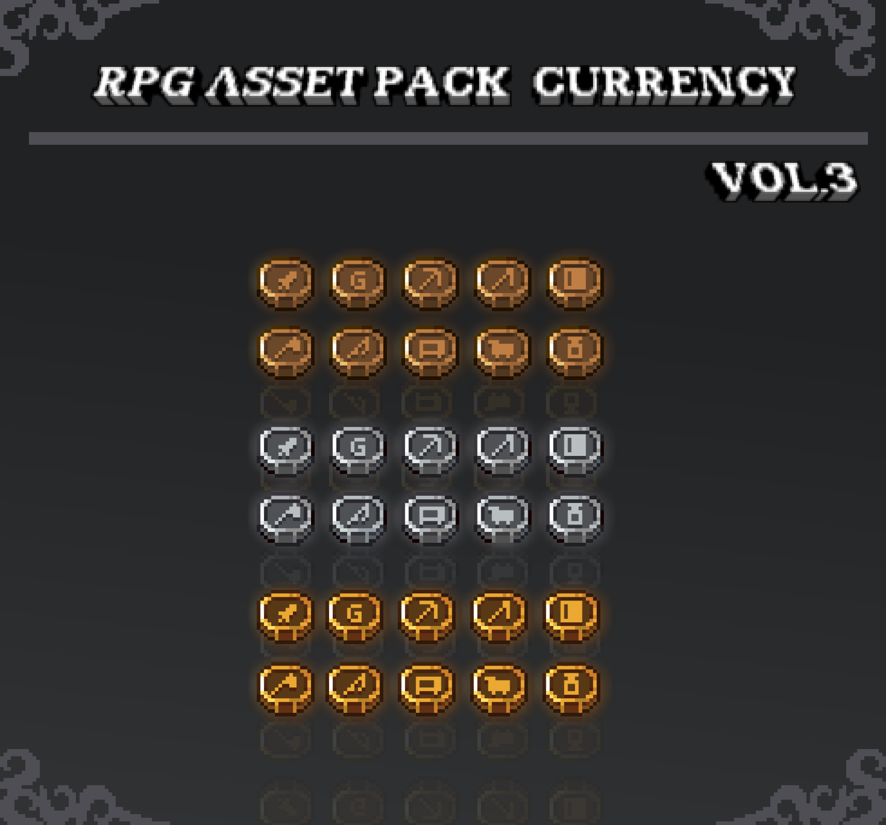 RPG Asset Pack – Currency Vol.3 preview image