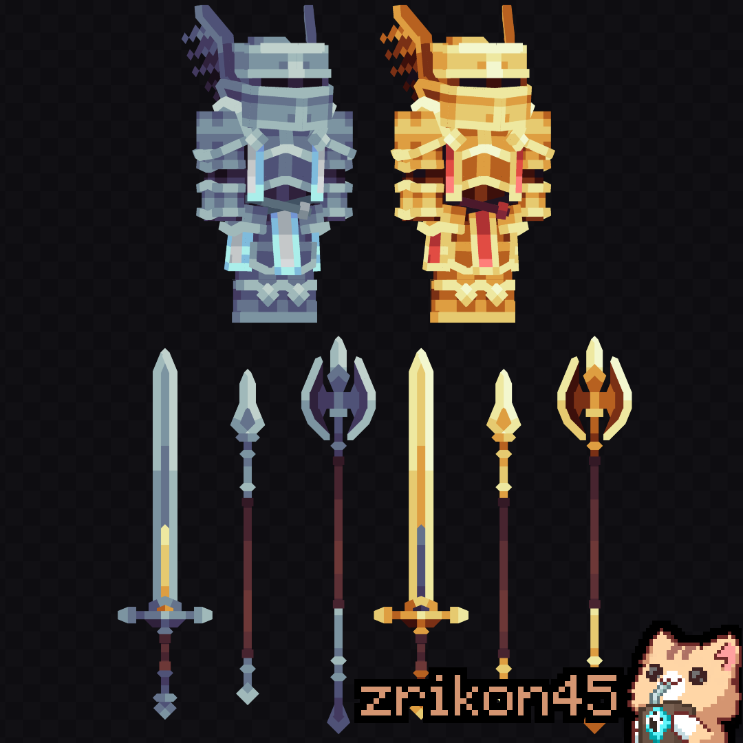 Knight Armor & Weapon Pack preview image