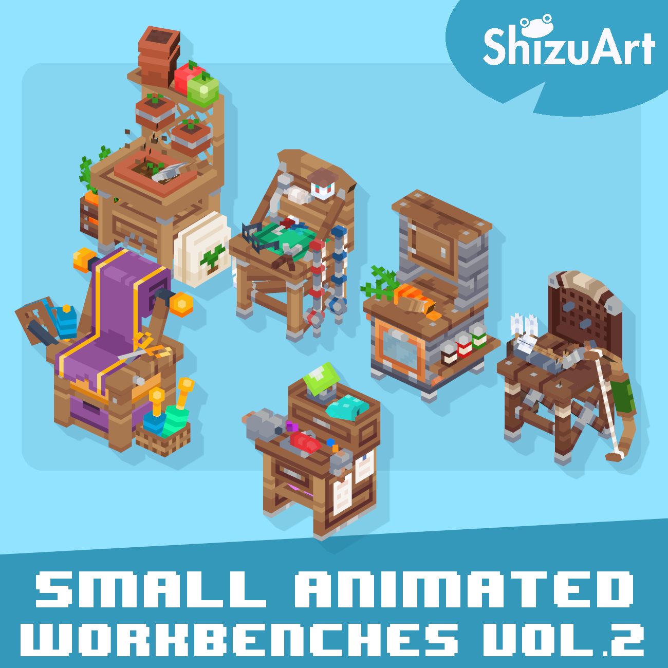 Small Animated Workbenches Vol.2 preview image