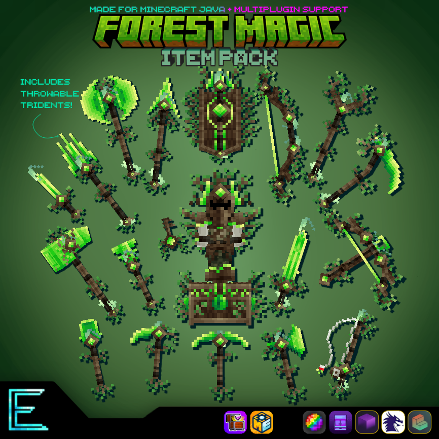 [Forest item pack] Forest magic Item pack preview image