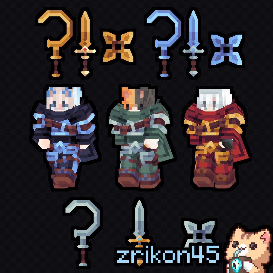 Assassin Armor & Weapon Pack preview image