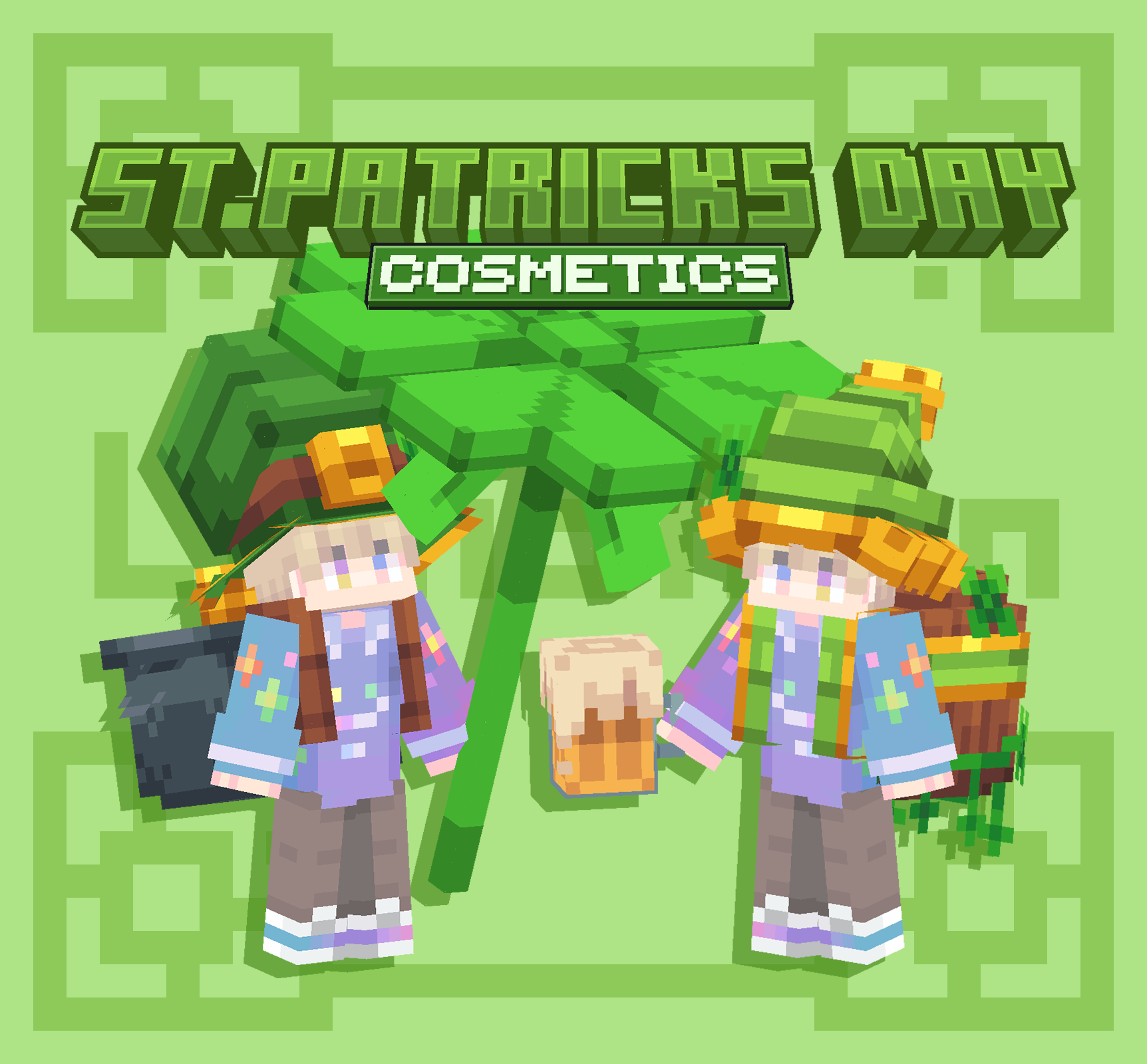 St.Patrick's Day Cosmetics Vol.1【Dyeable】 preview image