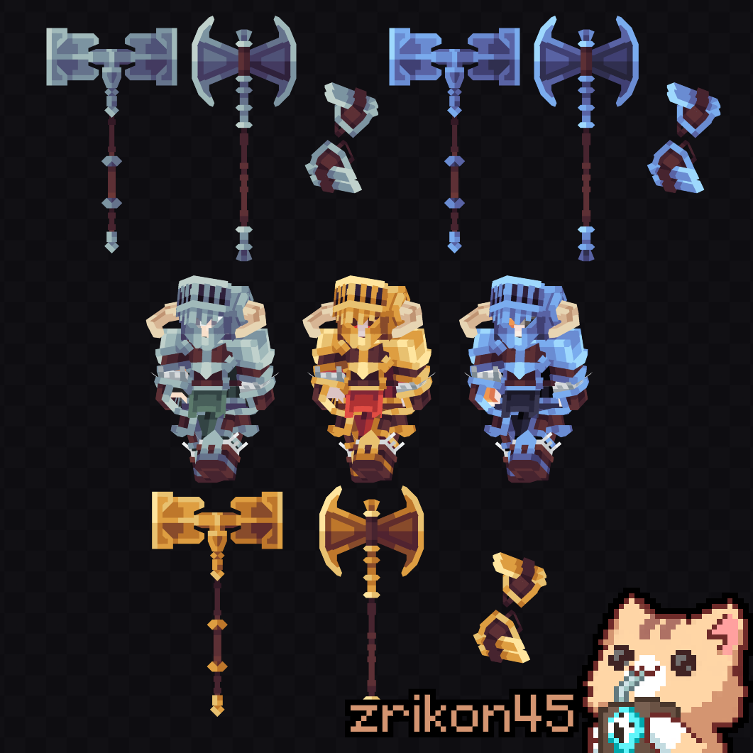 Berserk Armor & Weapon Pack preview image