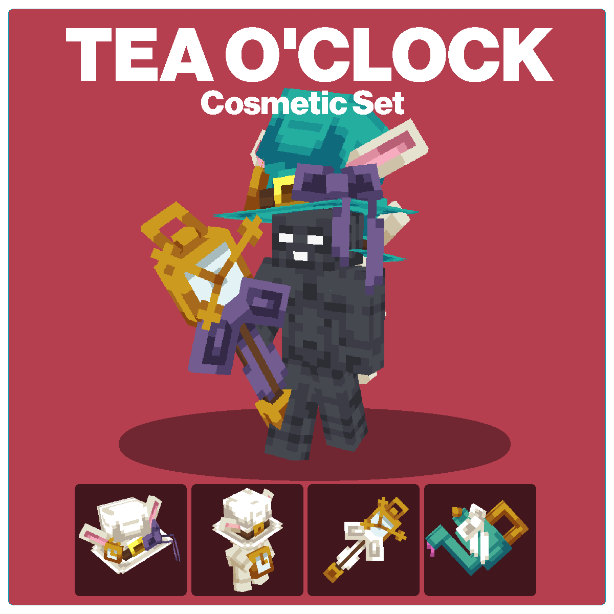 Tea O'Clock Cosmetic Set (1.21.11+) preview image
