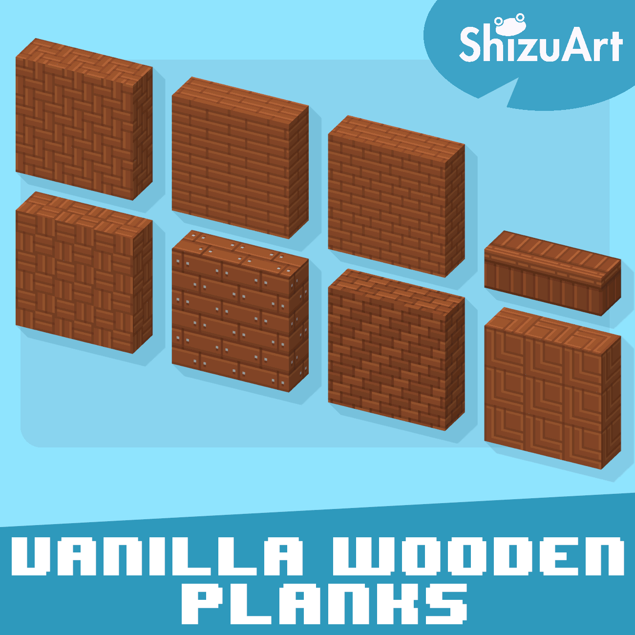 Vanille Holzplanken [Blöcke] Vorschau