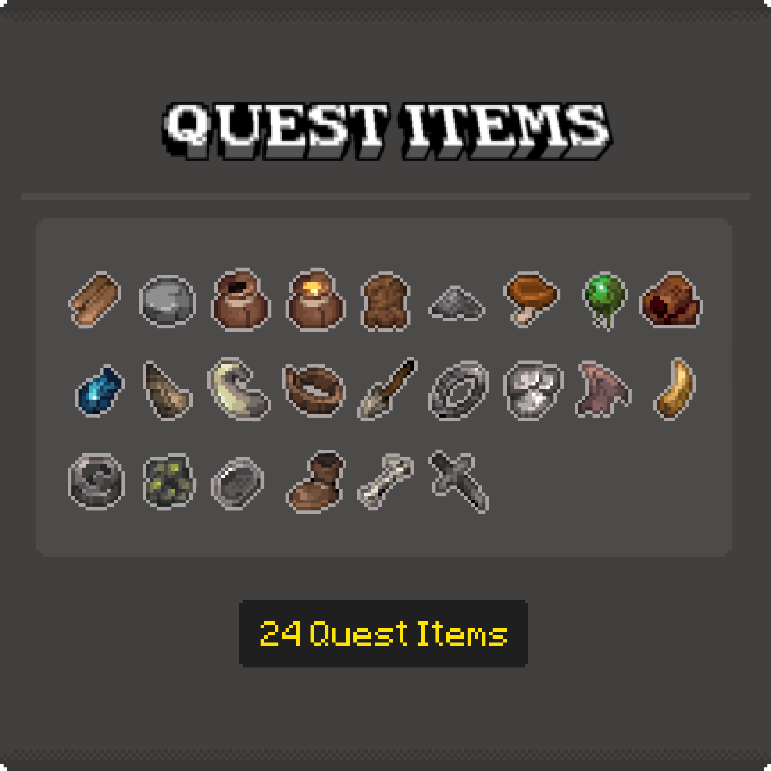 RPG Asset Pack – Quest Items