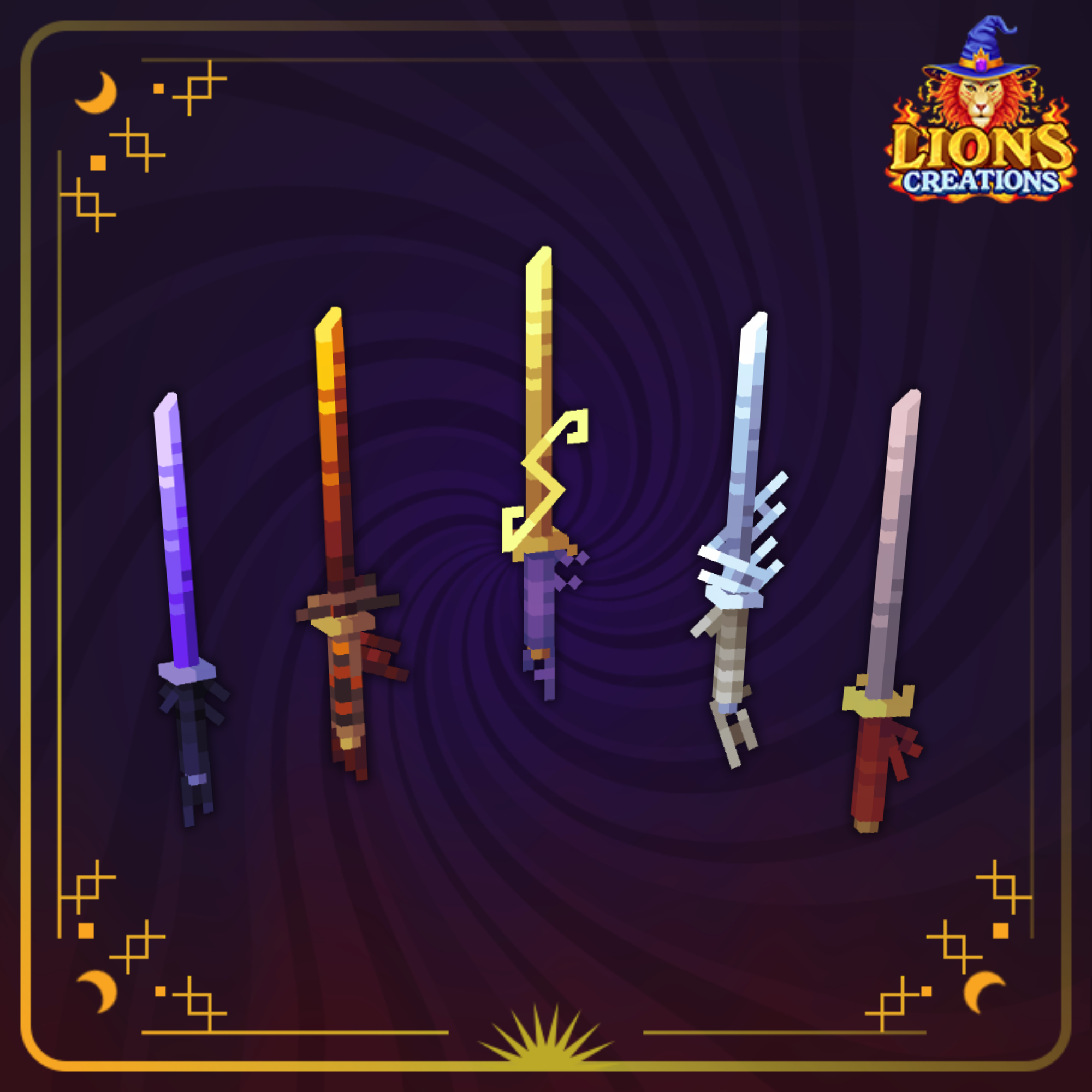 Hình xem trước Katanas | Chương 2 | Lions Creations