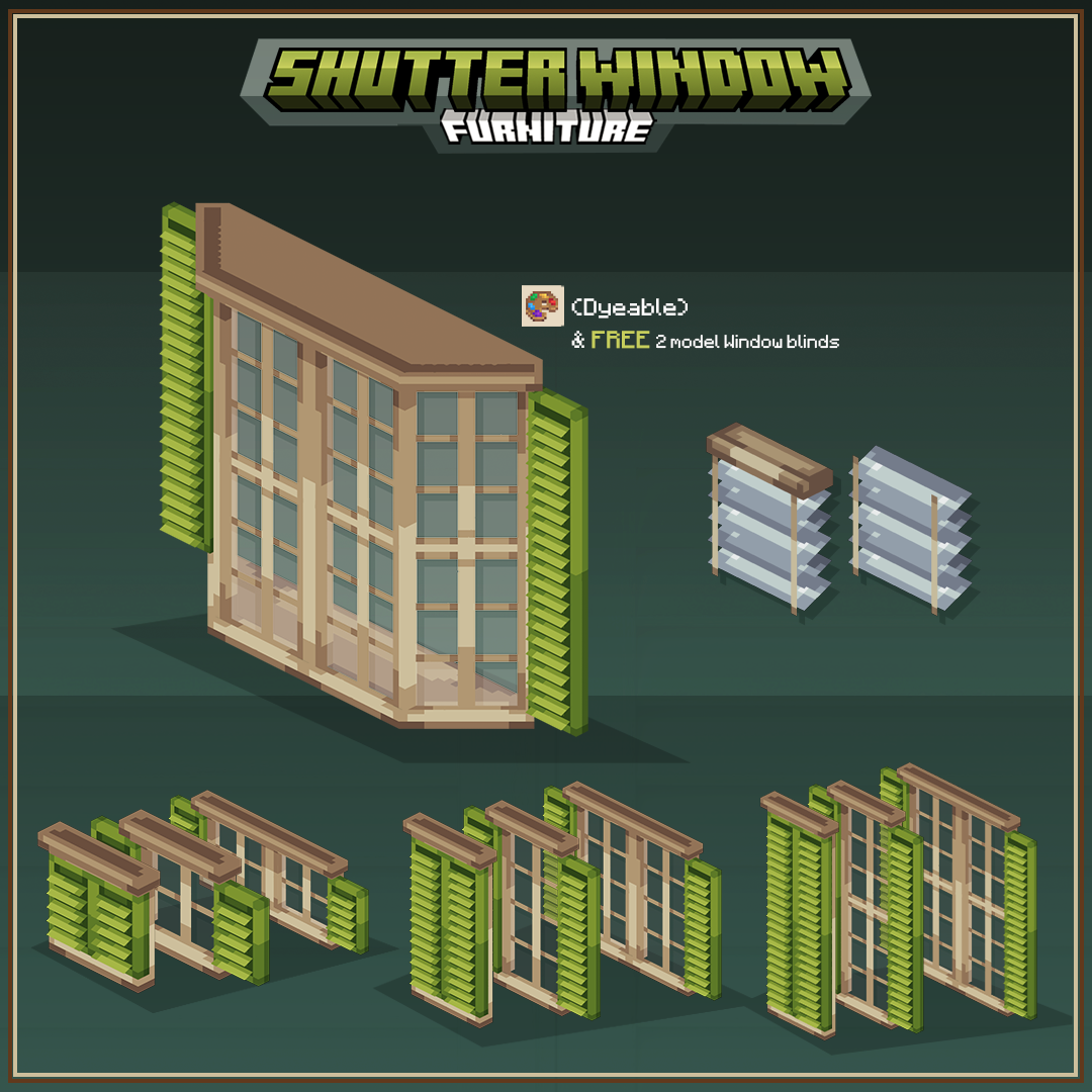 Shutter window Furniture preview image
