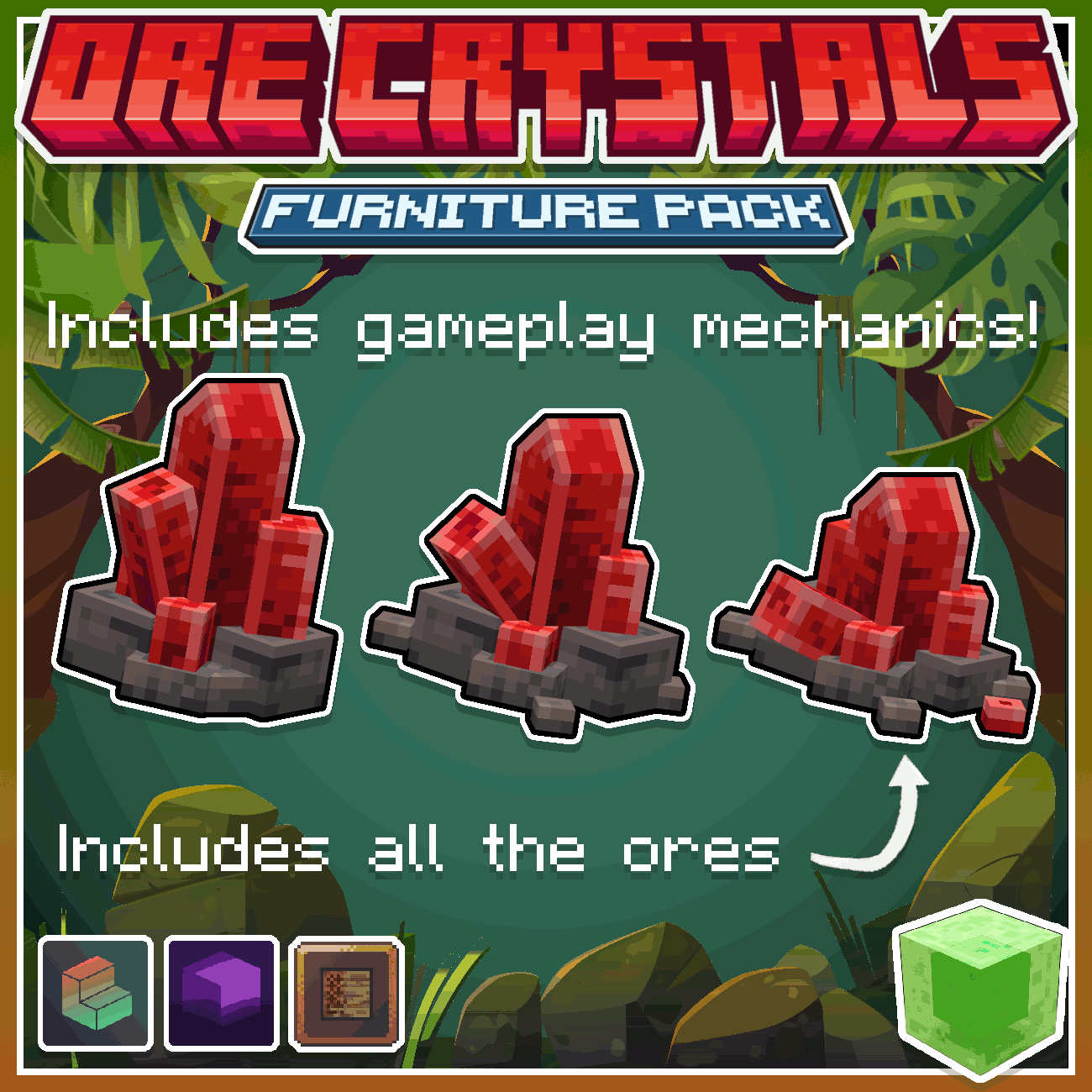 Ore Crystals Pack preview image