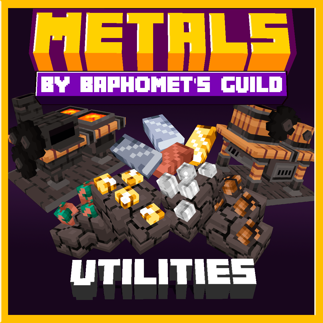 Metals, mini Smelting System Pack | Models, Skills and Items preview image