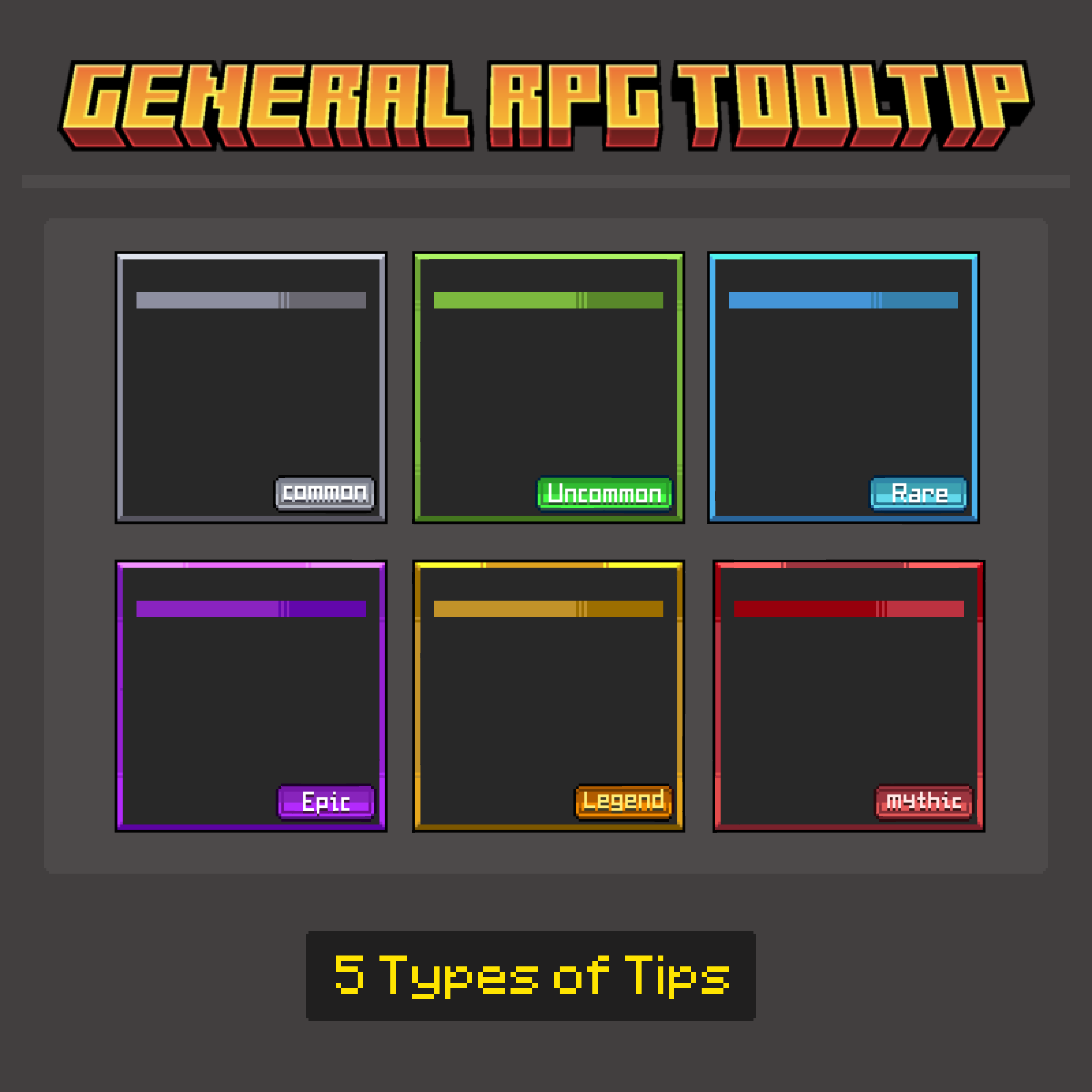 Podgląd General RPG Tooltip 