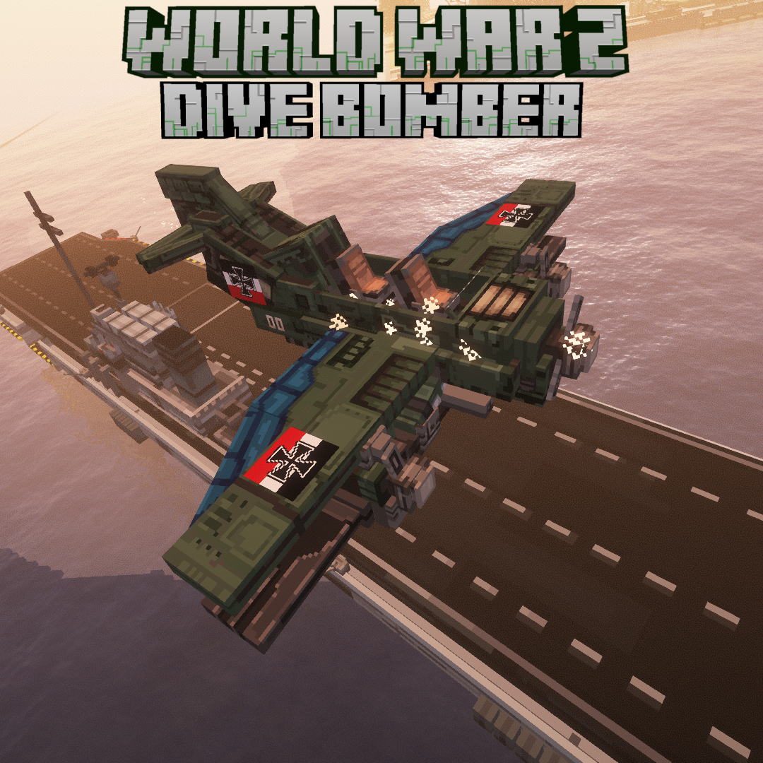 World War 2 Dive Bomber Airplane preview image