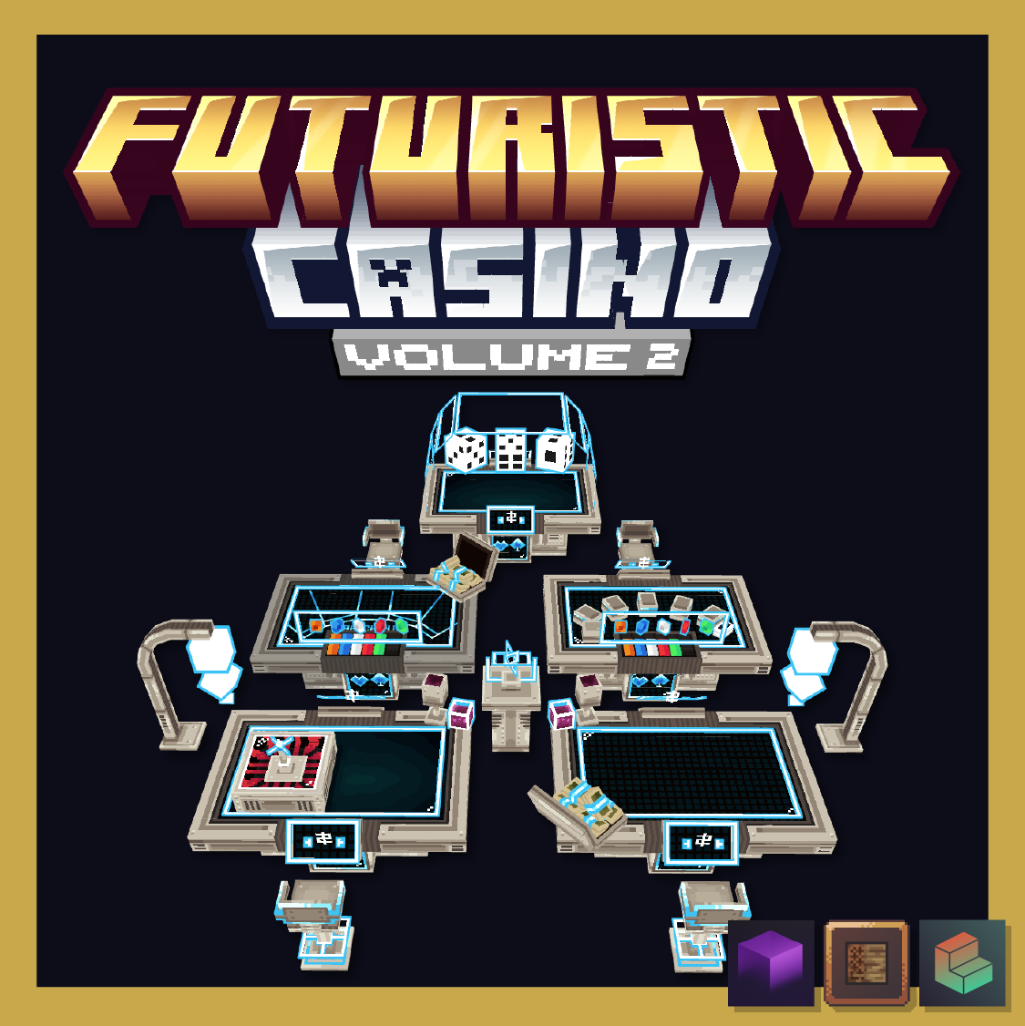Futuristic Casino Decoration Volume 2 preview image