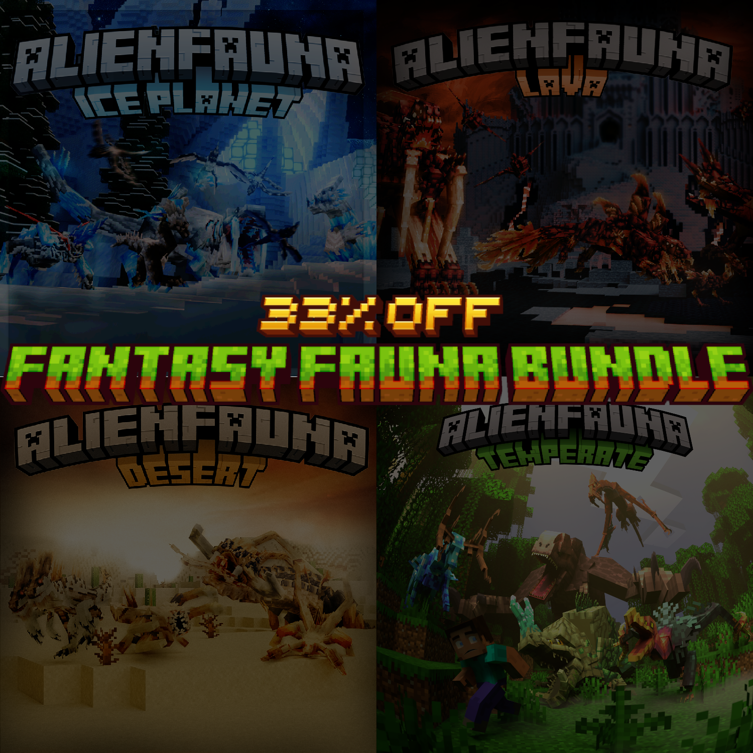Fantasy Fauna Bundle preview image