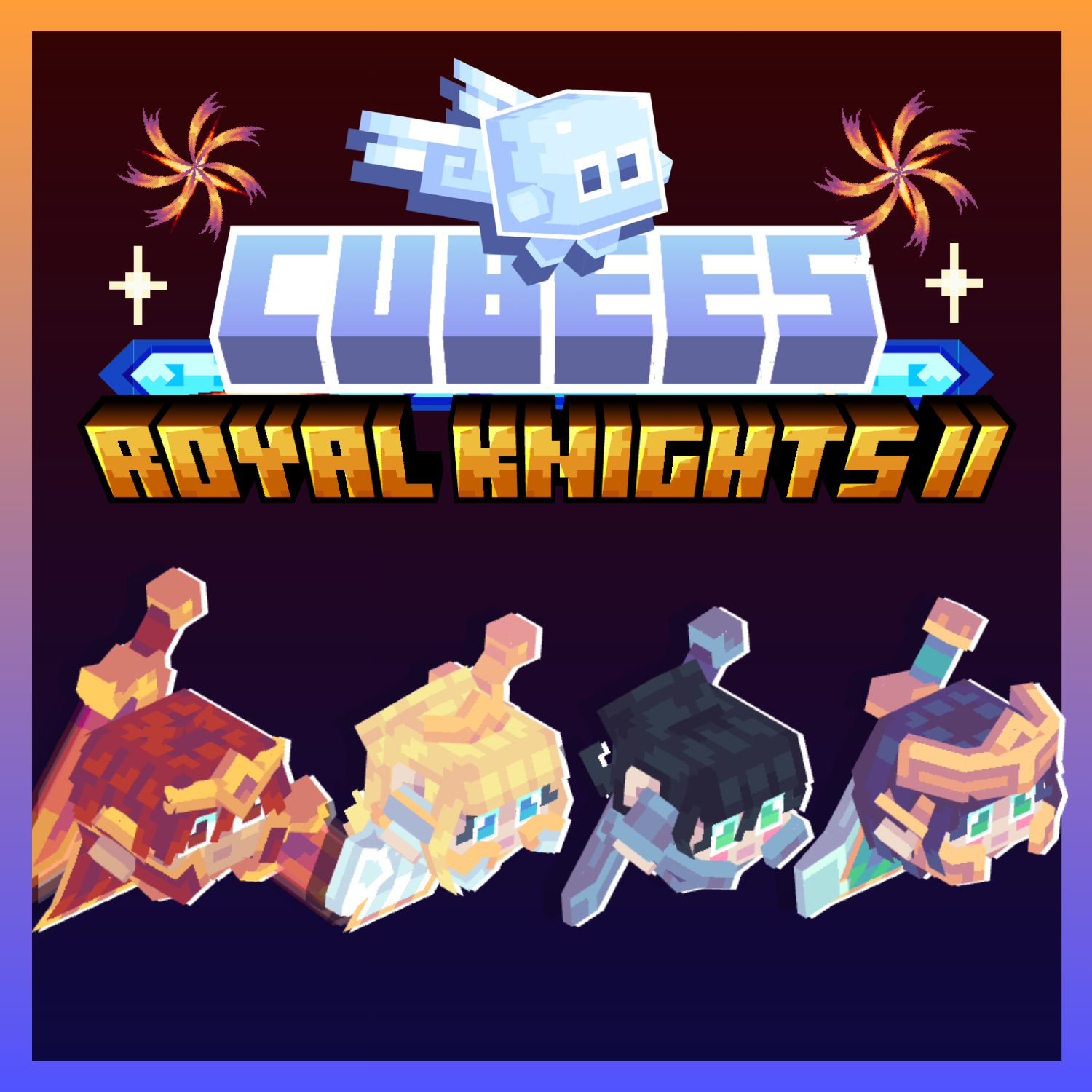 Podgląd Cubees Royal Knights 2 Pack - Zwierzęta i towarzysze