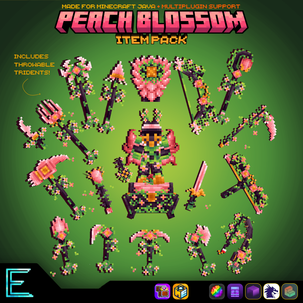 Peach blossom Item pack preview image