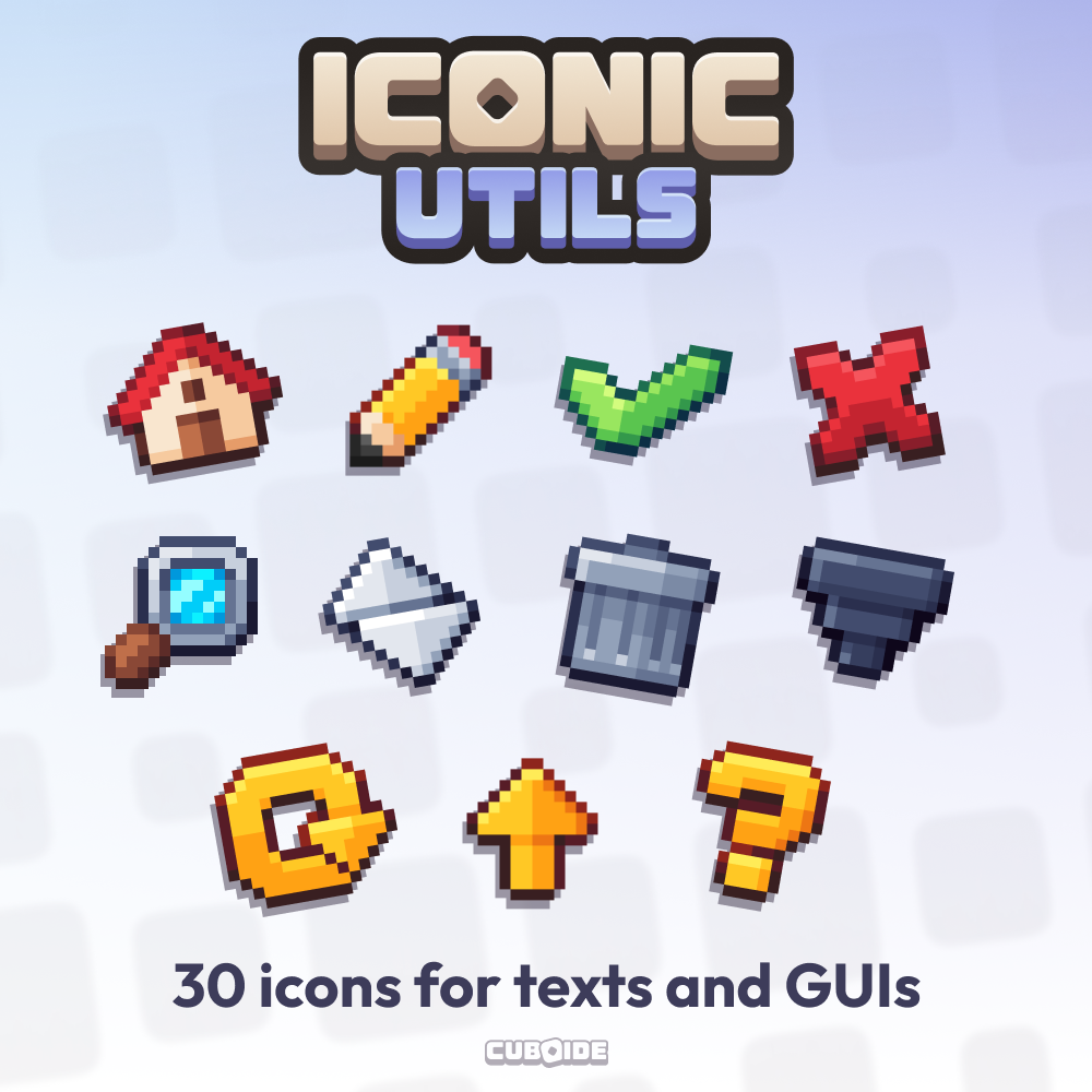 Iconic Utils - 30 useful icons preview image