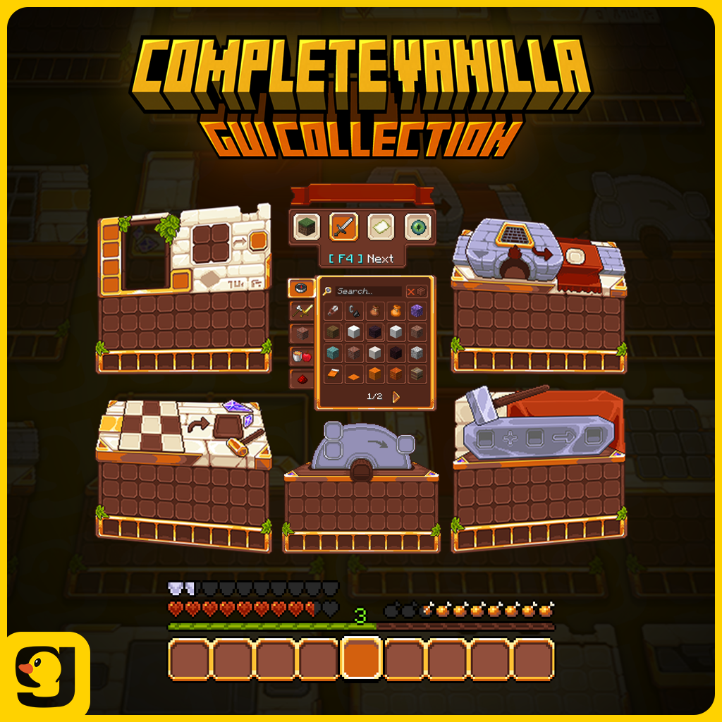 Forge of Kingdoms | Vanilla GUIs & UI Collection preview image