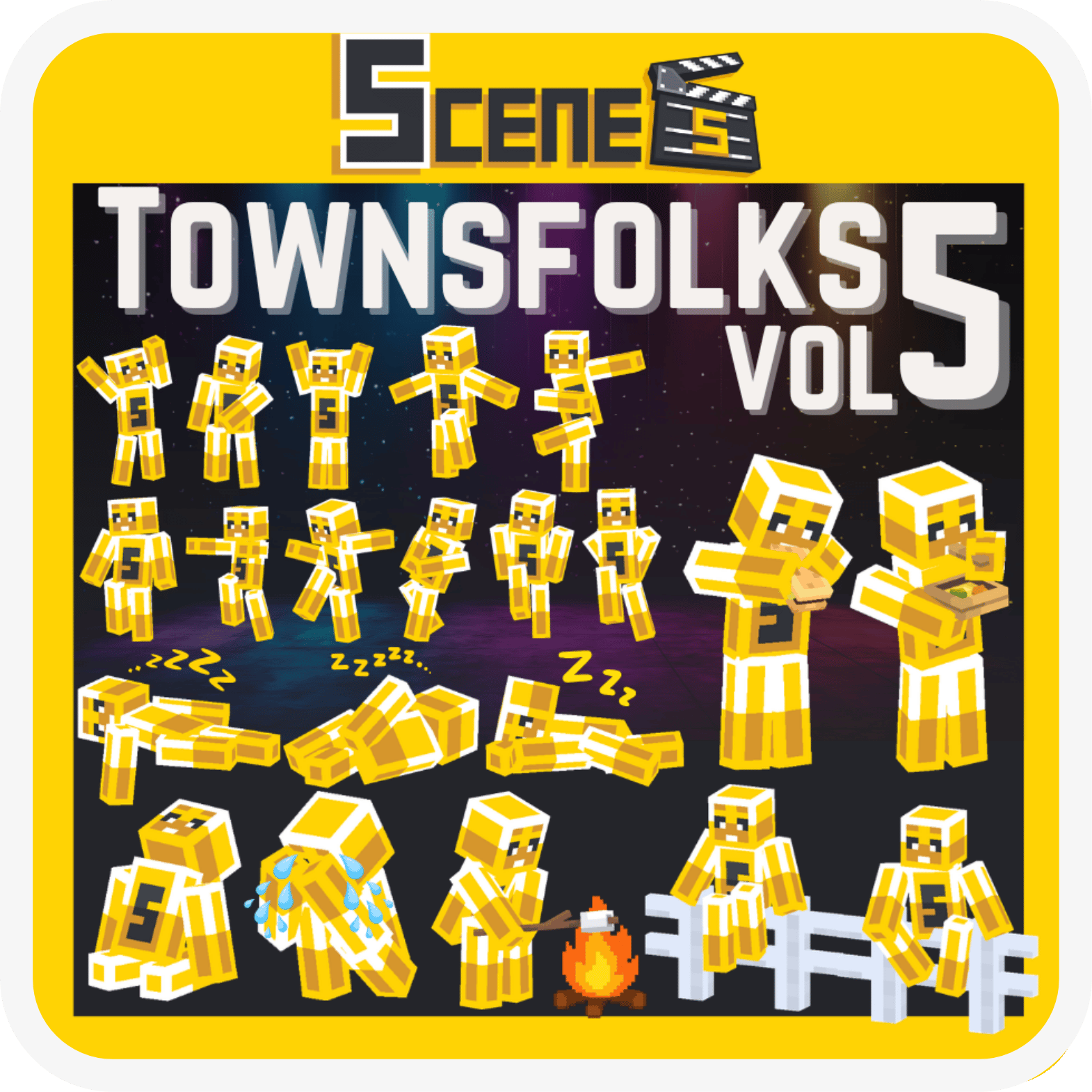 Scenes - Townsfolks Vol 5 - NPC preview image