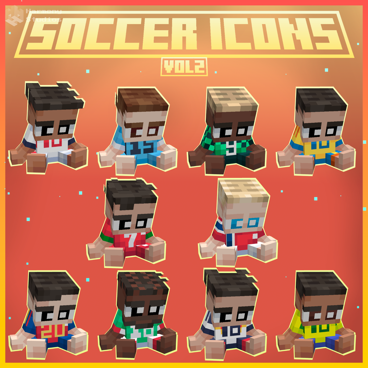 Soccer Icons - Plushies | Vol 2 preview image
