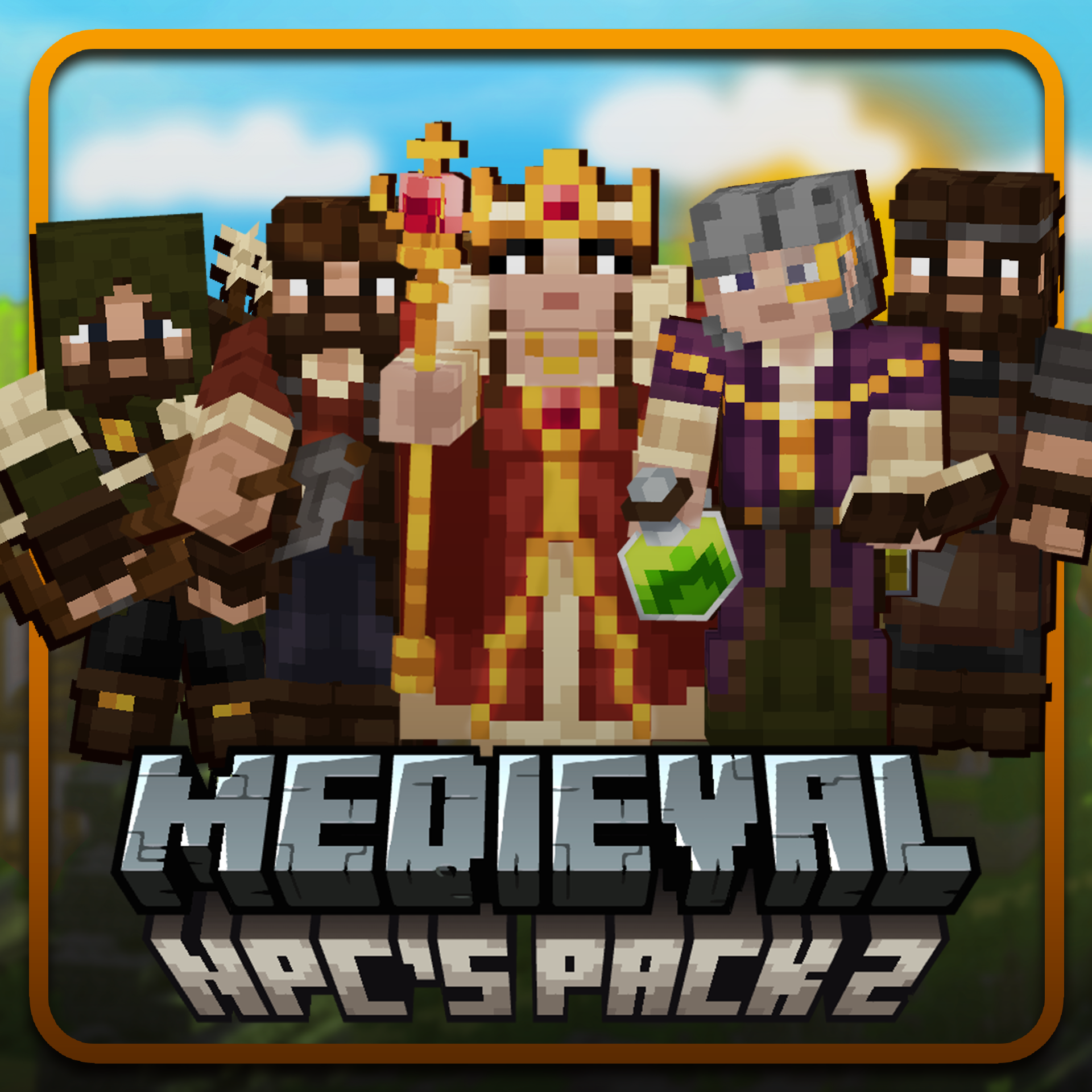 Pacote de NPCs Medievais vol.2 visualização