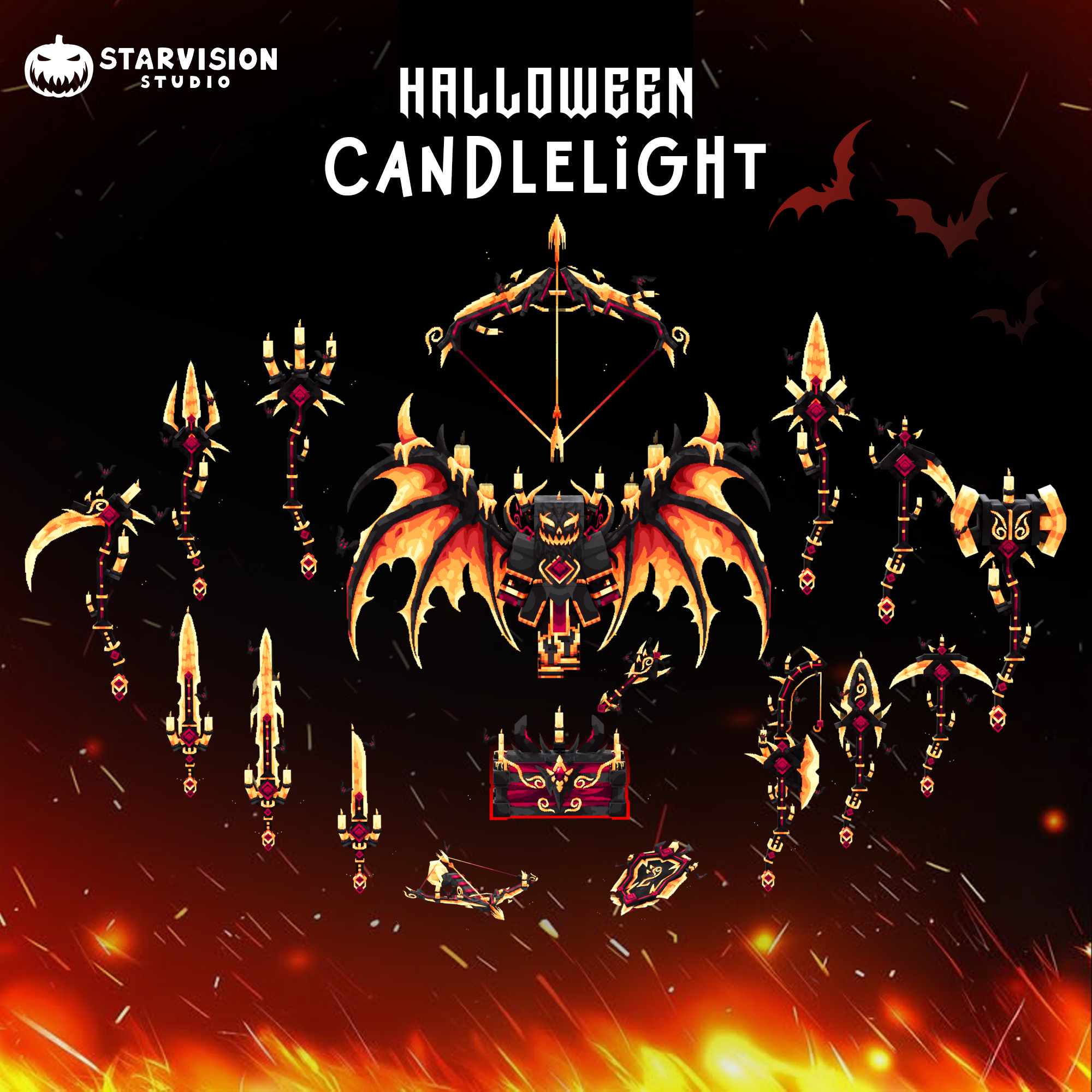 Halloween Kaarslicht