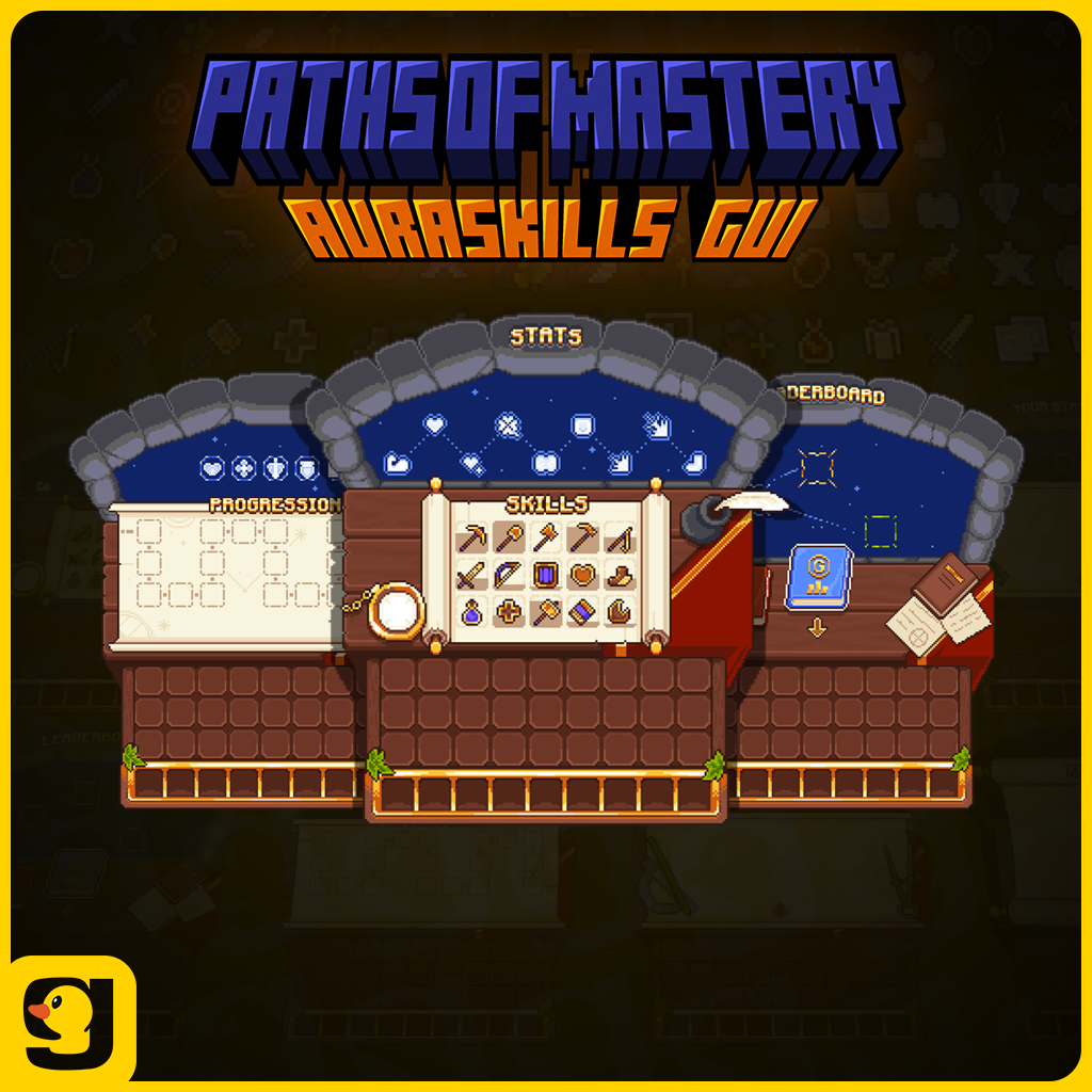 王国の鍛冶屋 | AuraSkills GUI & 設定のプレビュー画像
