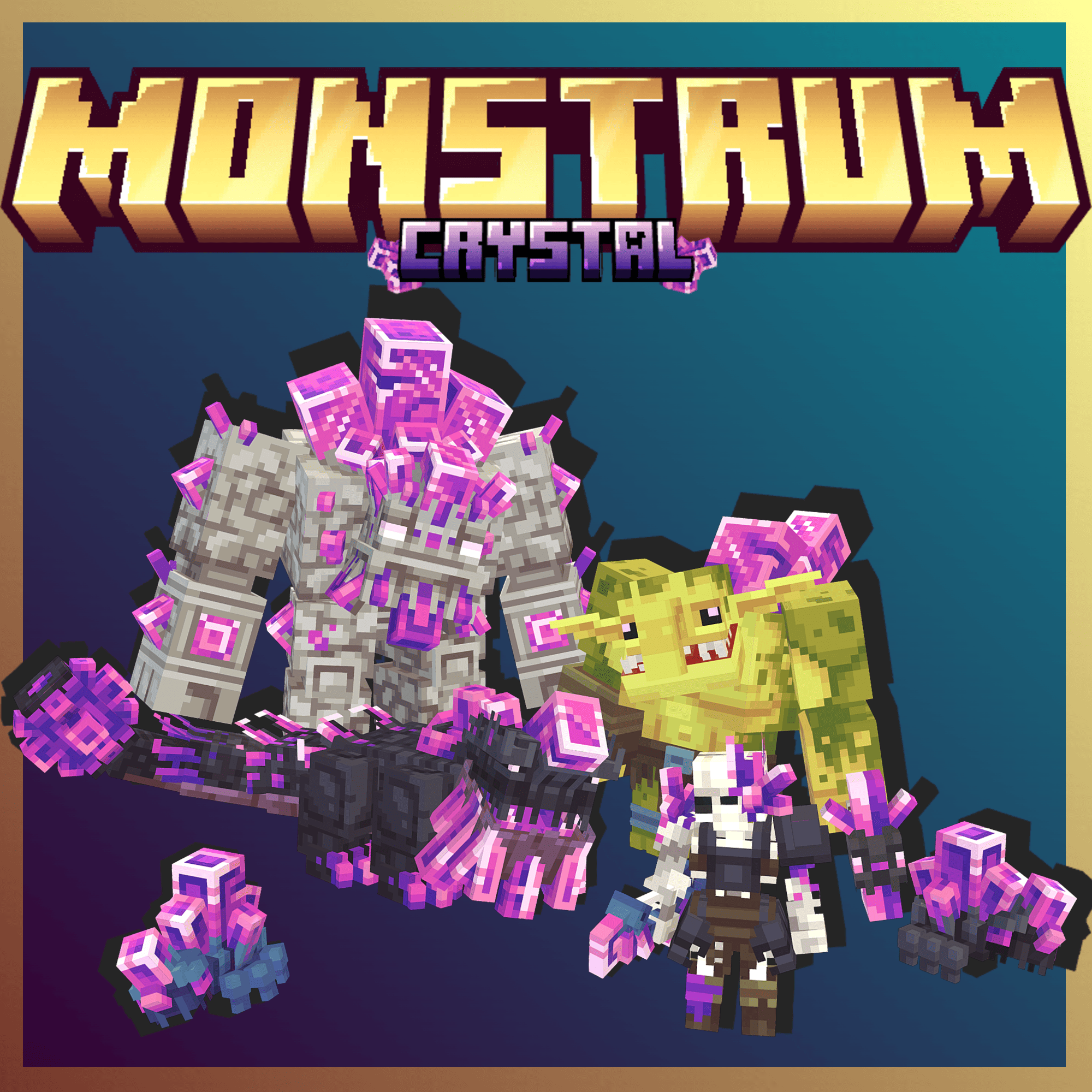 Aperçu de MONSTRUM | Mobs Cristallins