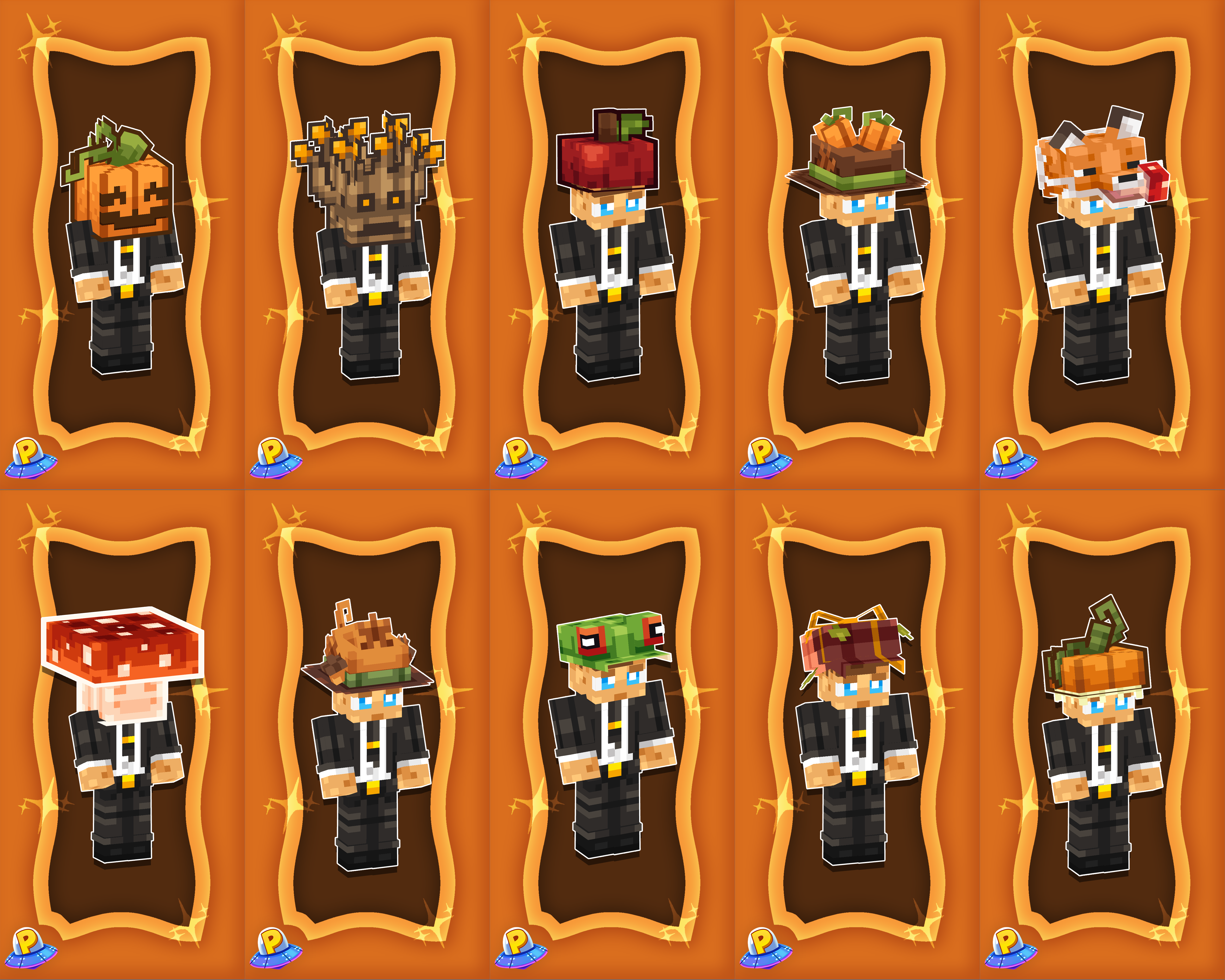 The display of 3d models for the Fall Hats 2026 product by iPlexity.