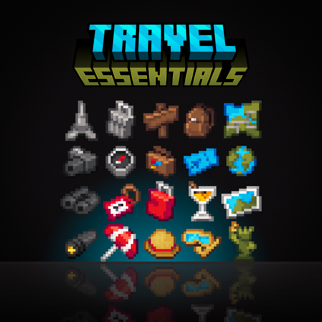 Reiseutensilien Vorschau