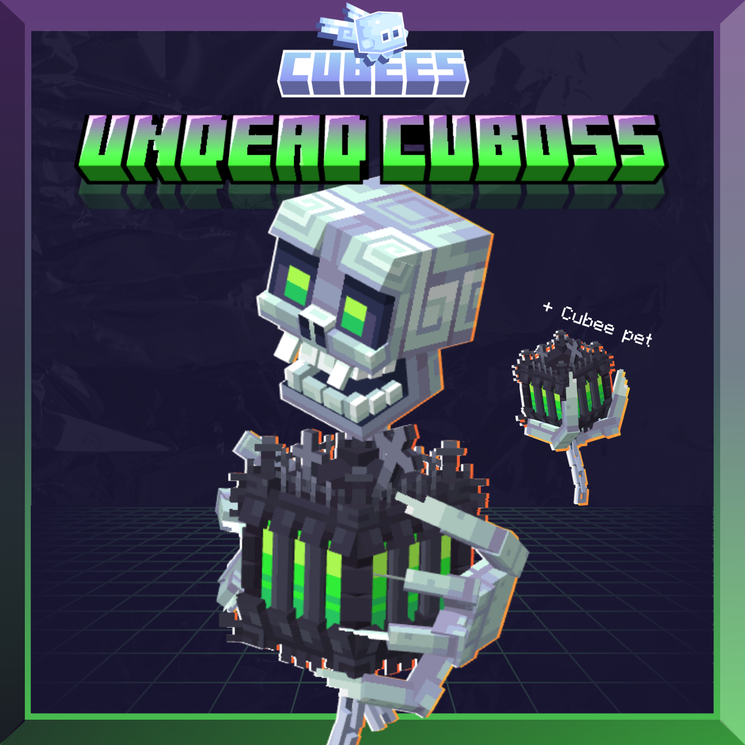 Undead Cuboss | Halloween-Boss- und Haustierpaket Vorschau