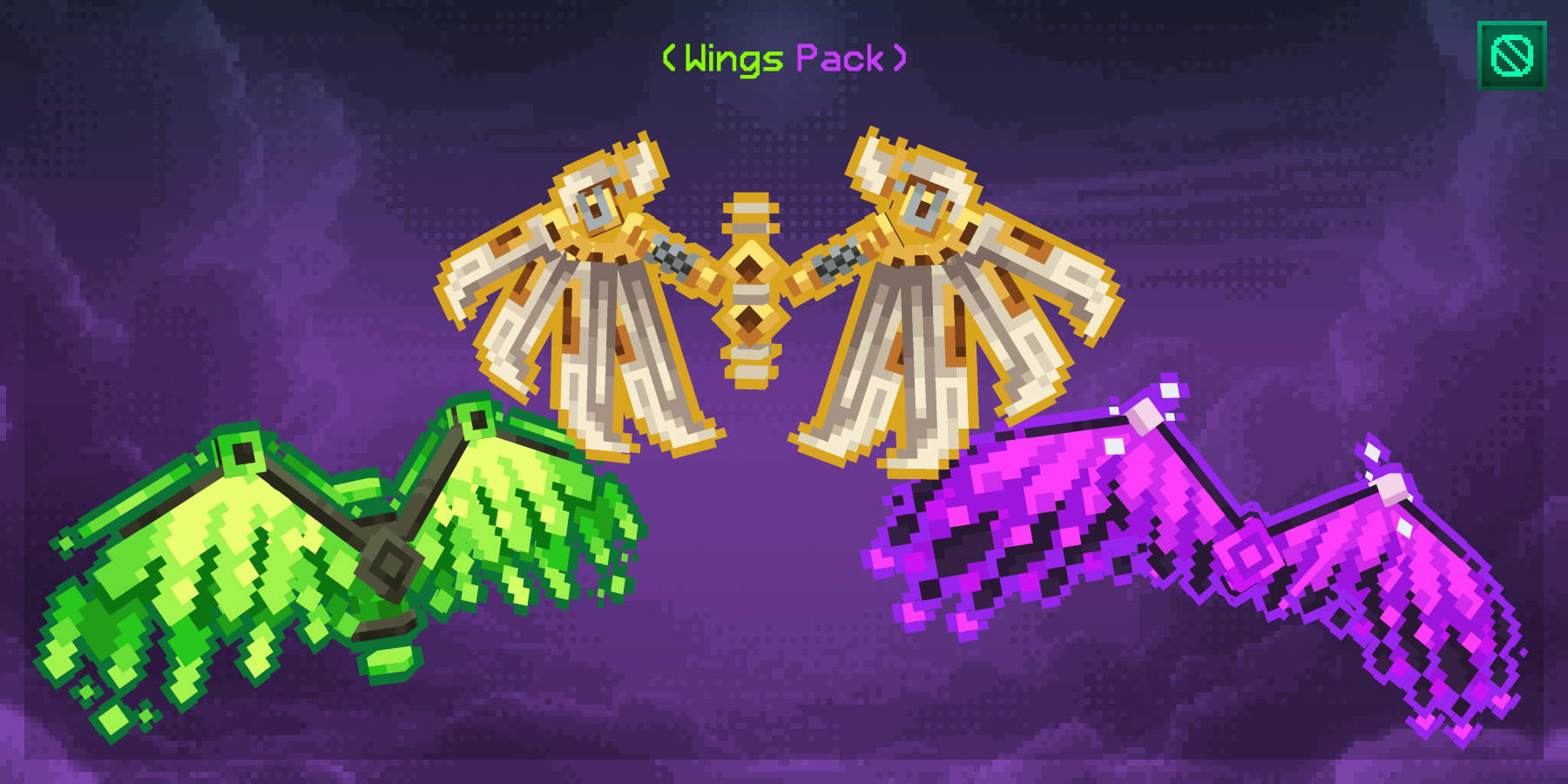 Wings Pack - cosmetic details