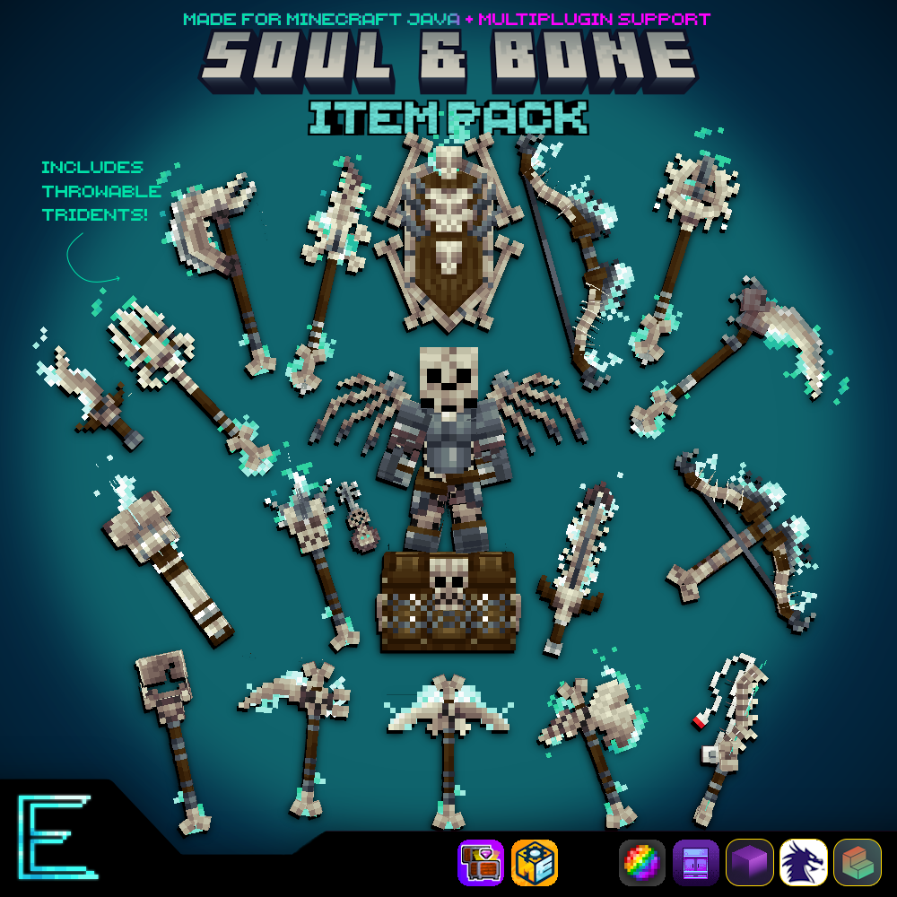 Soul & bone Skeleton Item pack preview image