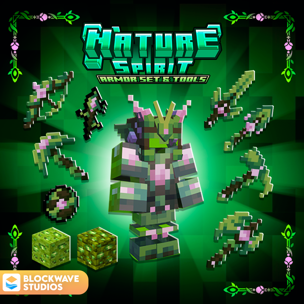 Nature Spirit | Armor set & Tools - Ore preview image