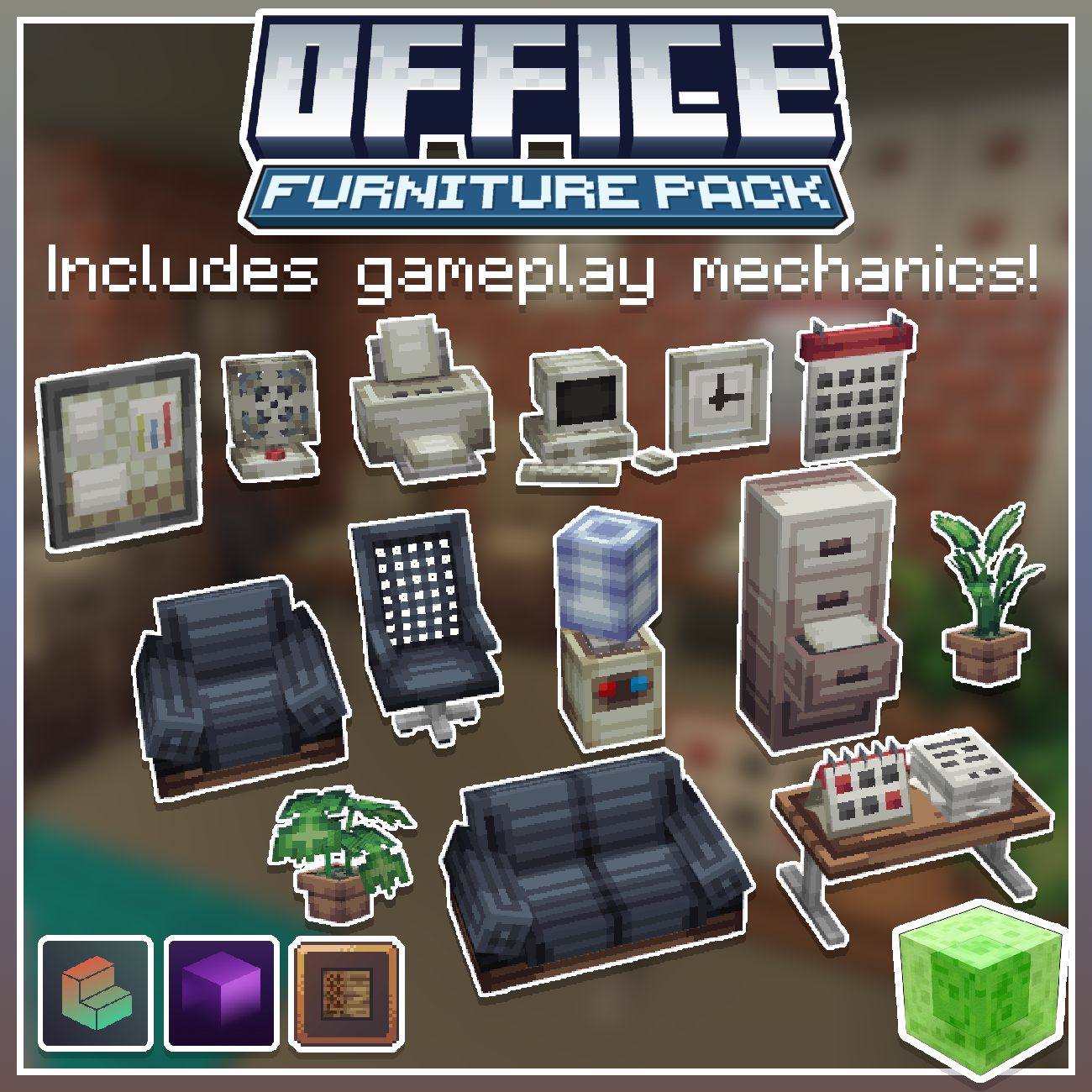 Office Furniture Pack preview image