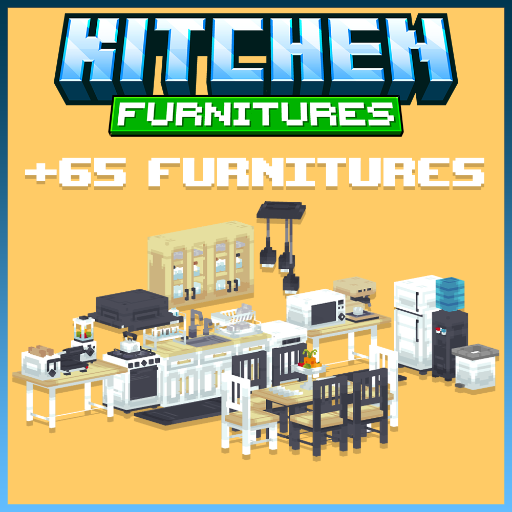 minecraft blockbench home furniture bundle mcmodels