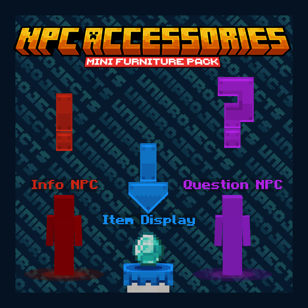 NPC Accessories Mini Furniture Pack preview image