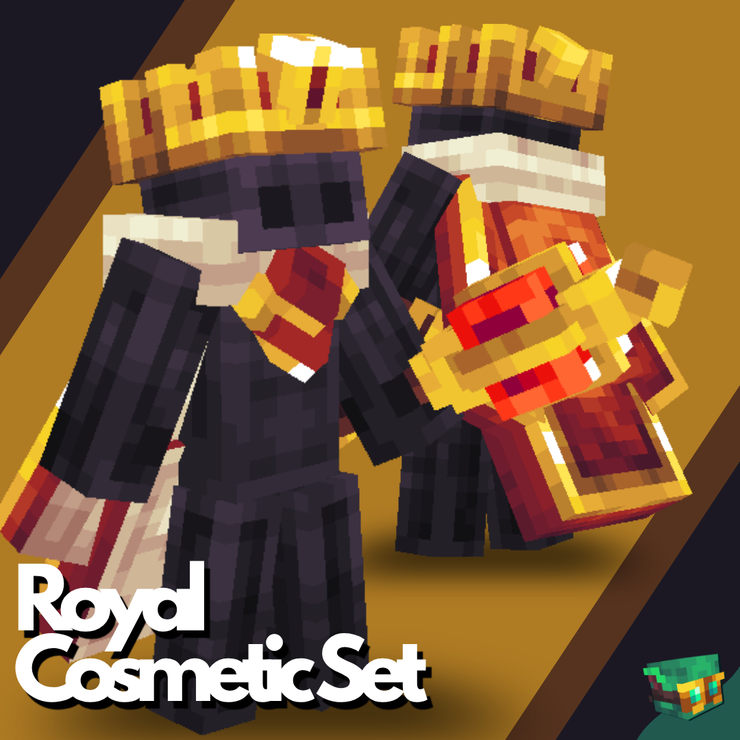 Royal Medieval Set | Dyeable Crown, Cape & Sceptre