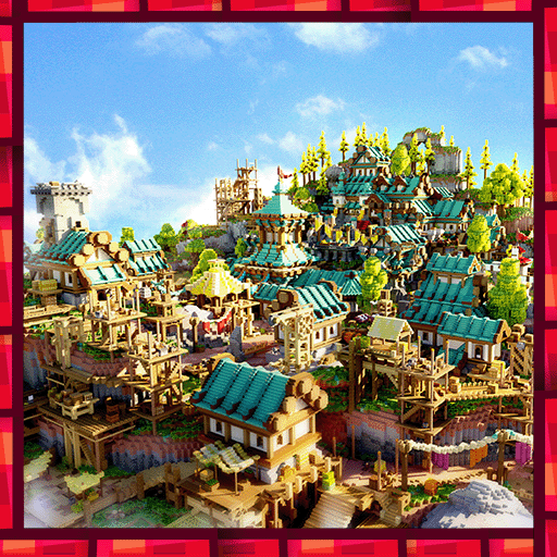 Hub/Spawn - Cyan Realm preview image