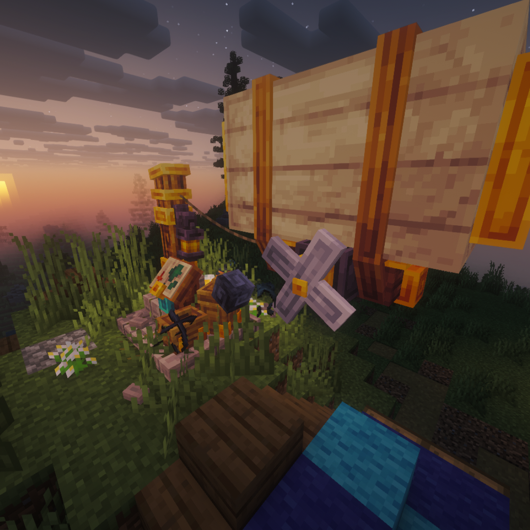 Airship Docking Post showcase 2