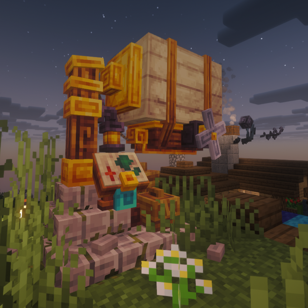 Airship Docking Post showcase 1