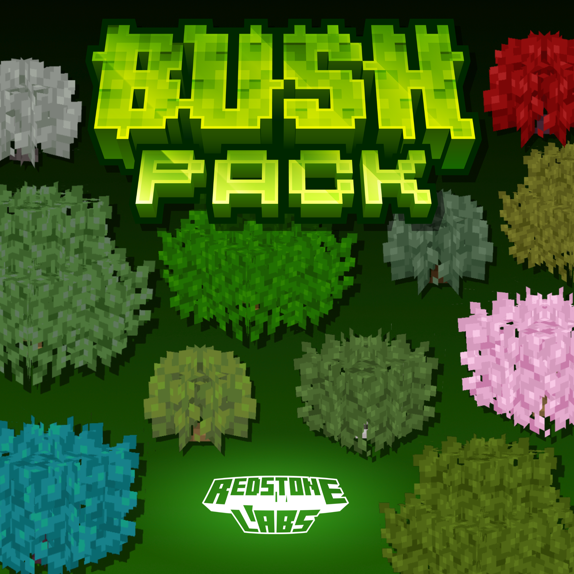 Bush Pack – 36 Bushes & Plants preview image