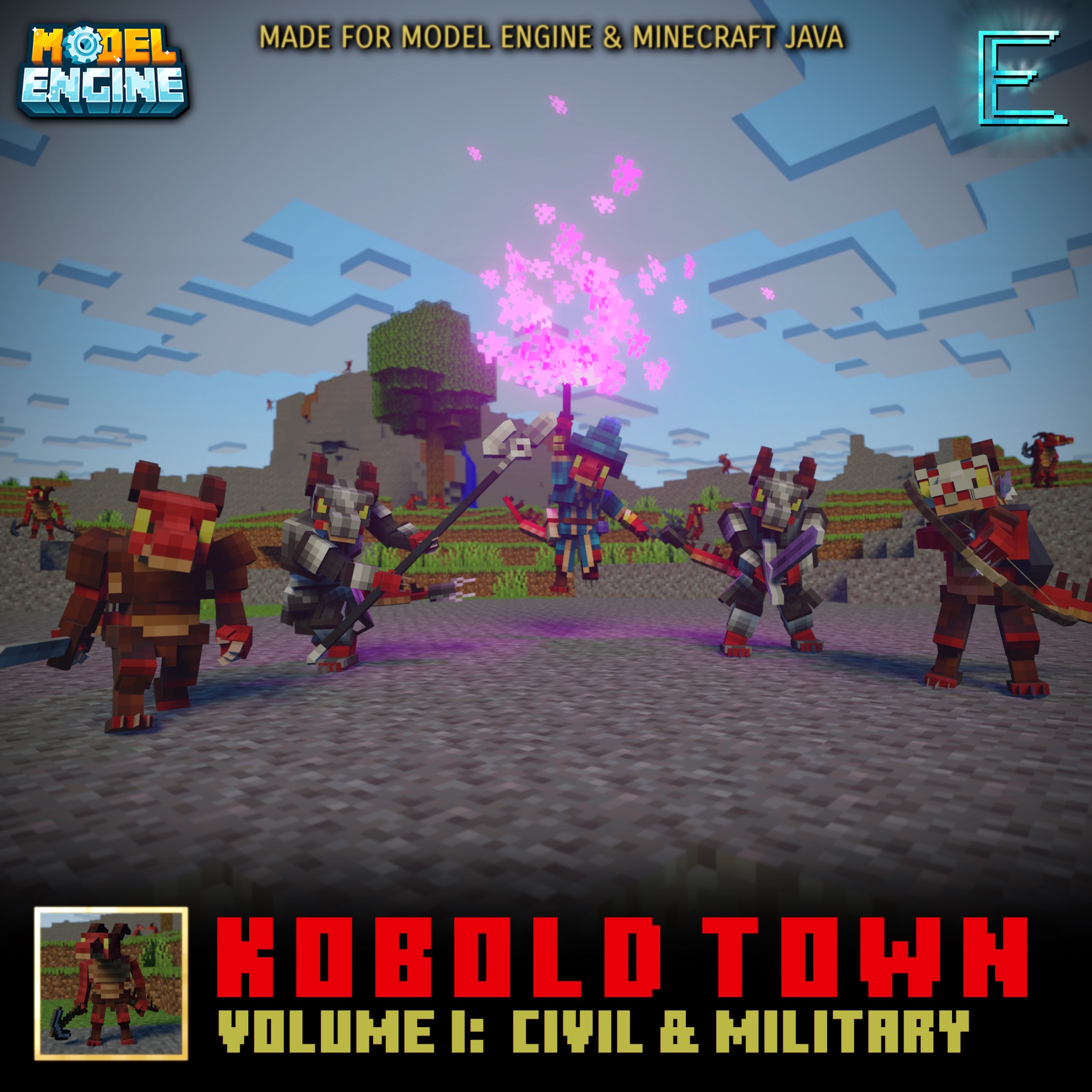 Kobold Town V1 | Elite Mobpack - MCModels