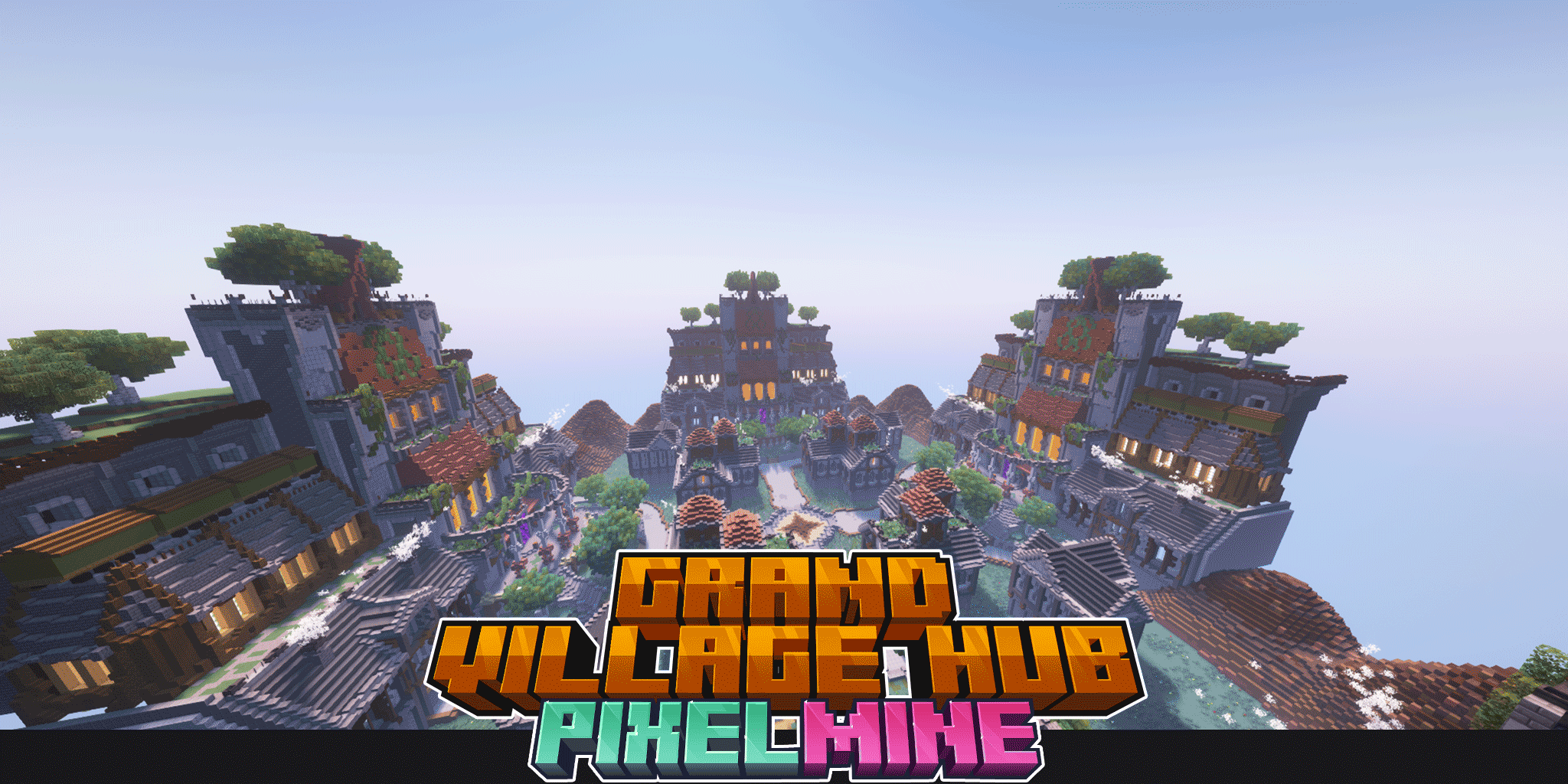 PixelMine | Grand Village Hub @400x400 preview image