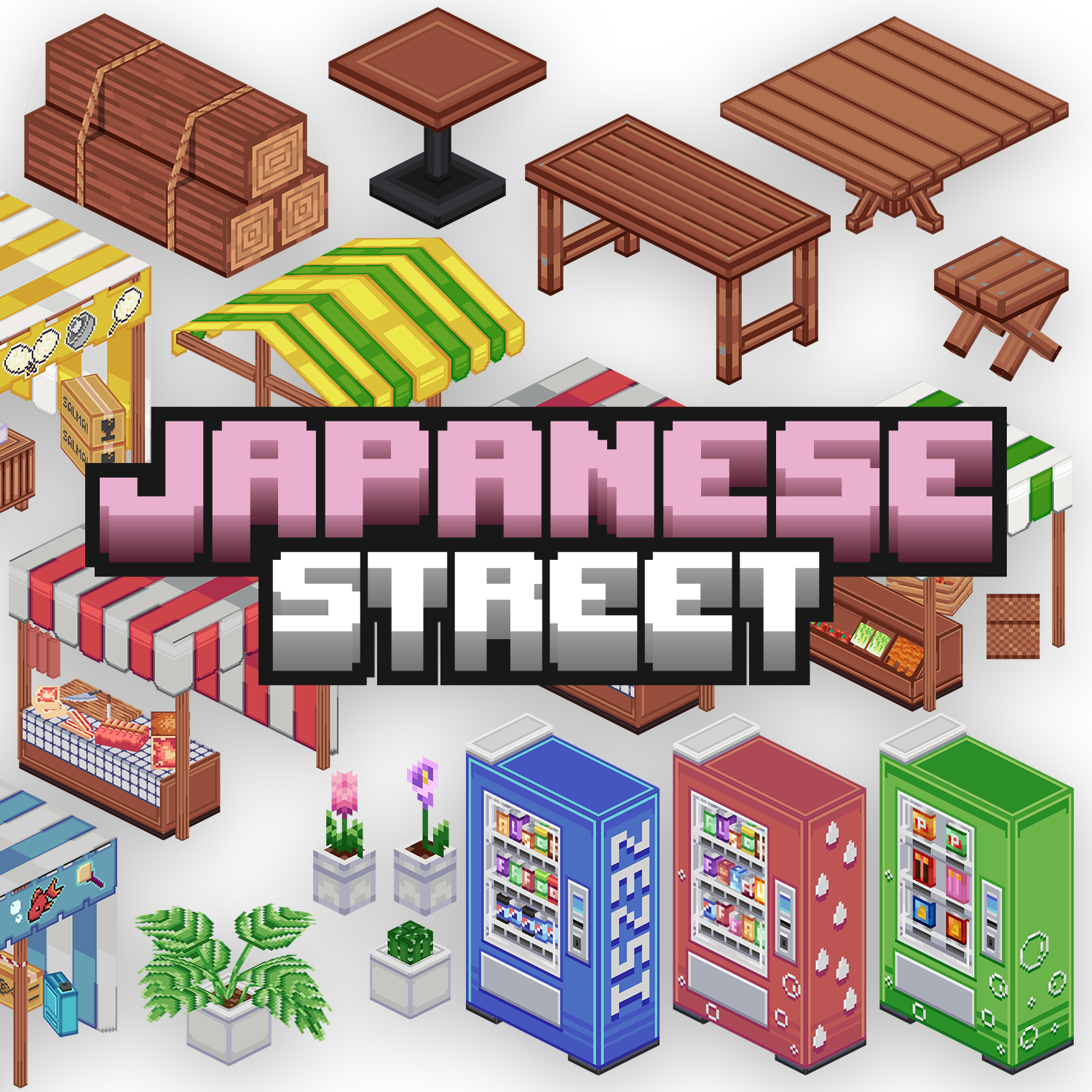 Japanese Street Furniture Volume 3 - MCModels