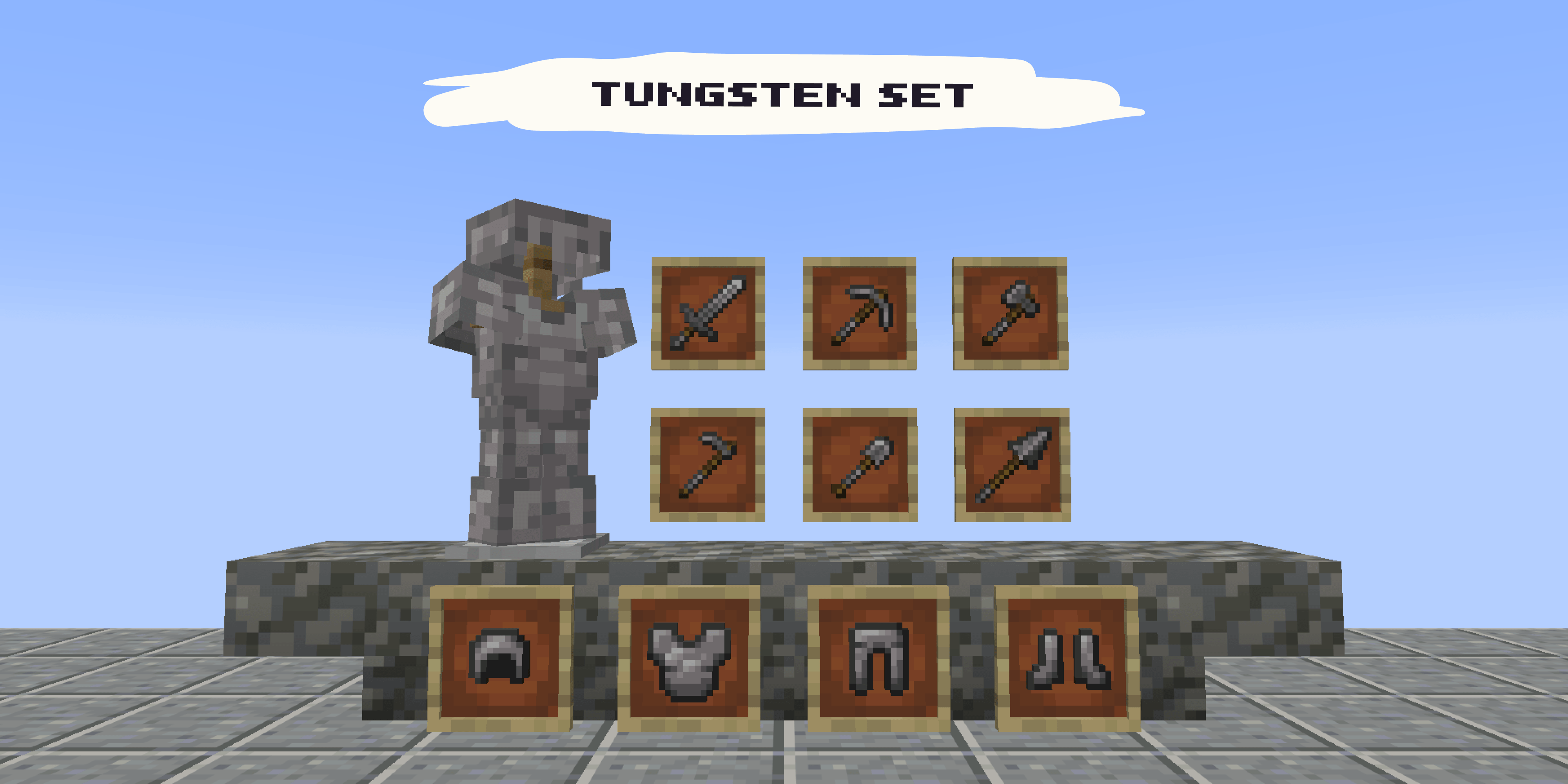 tungsten set preview