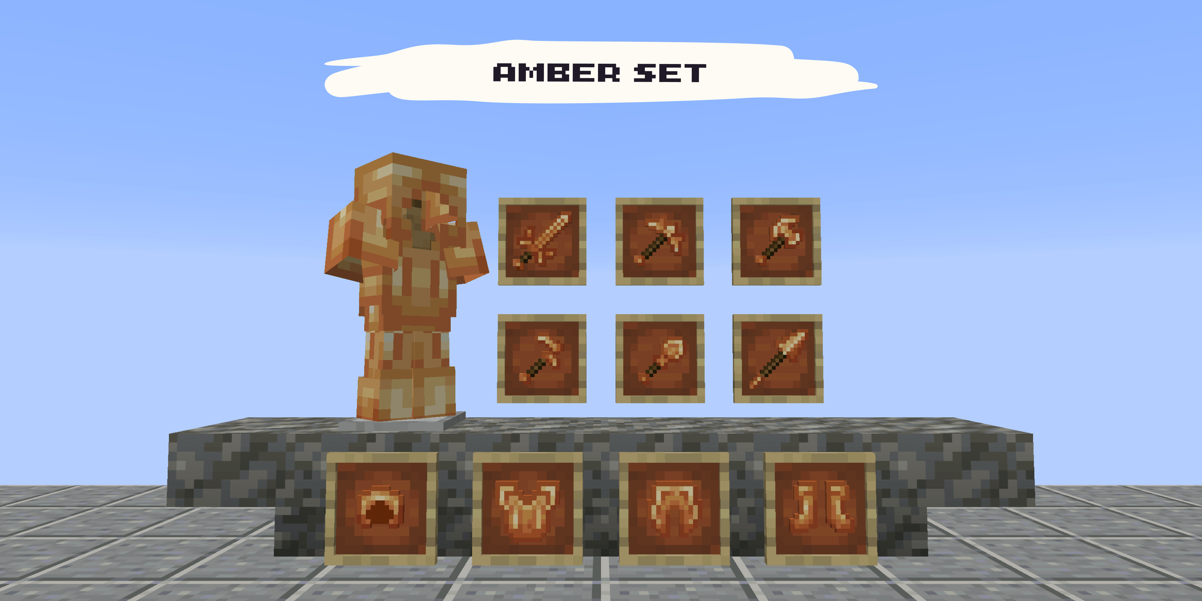 Amber set preview