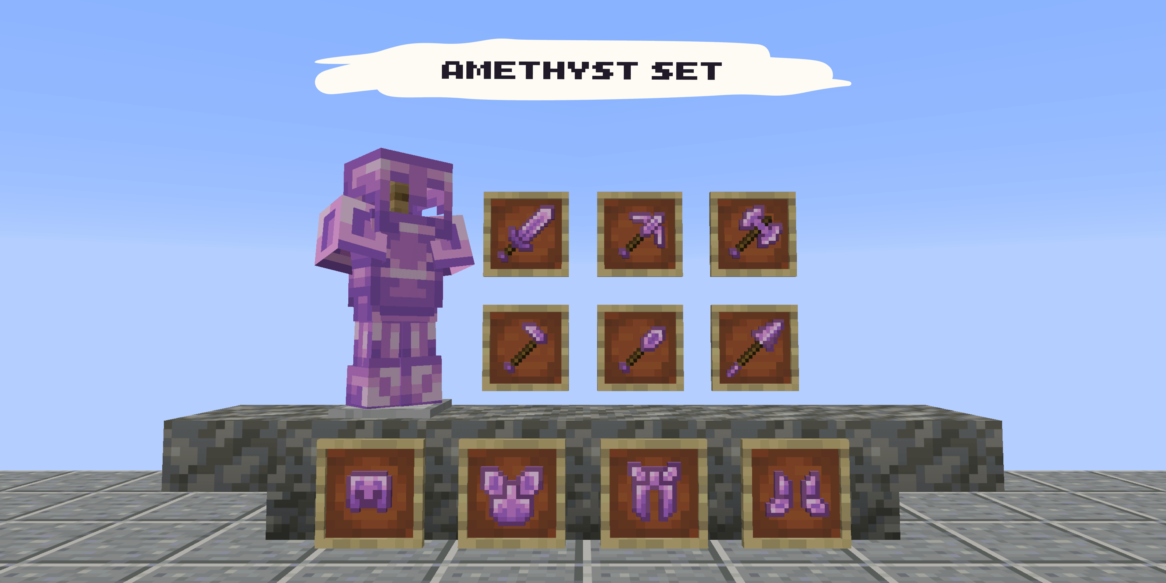 amethyst set preview