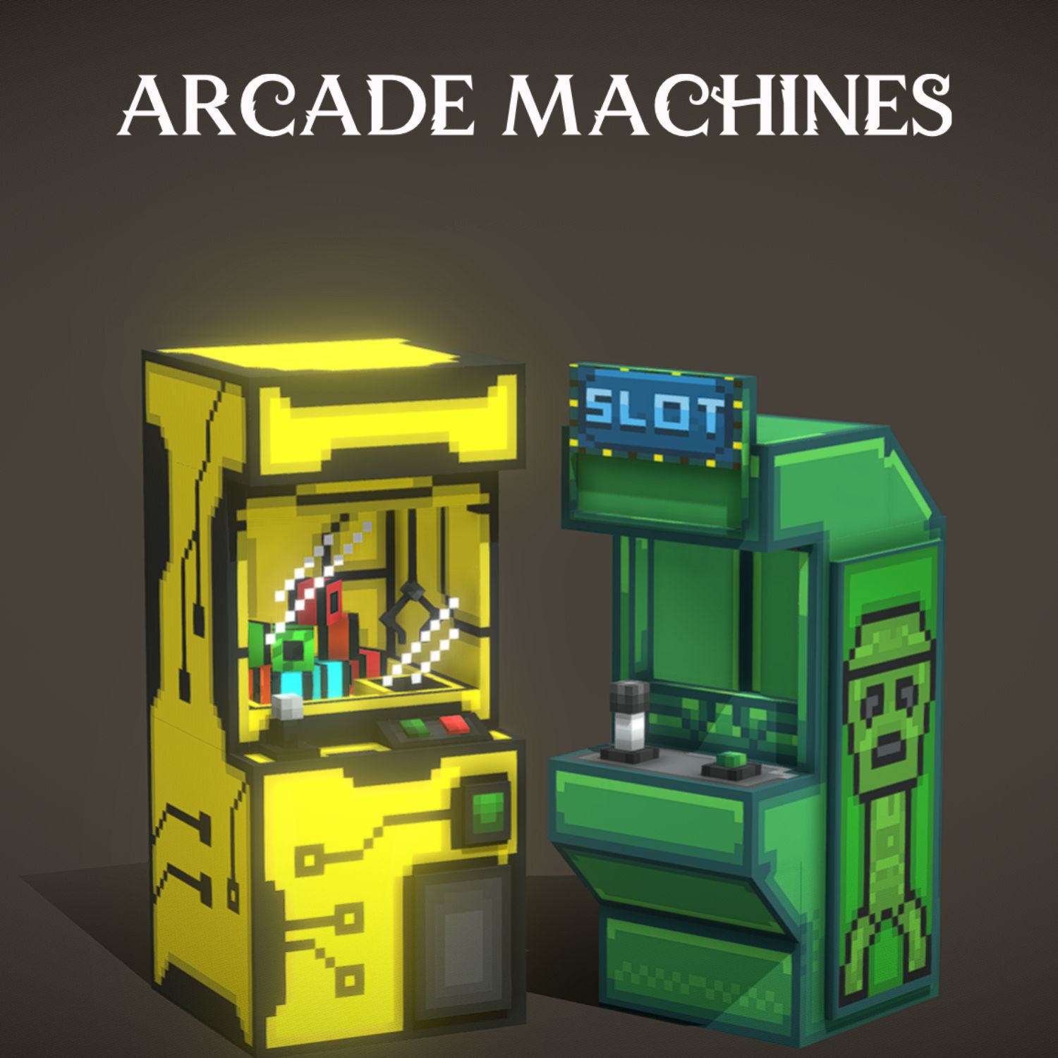 Animated Arcade Machines - MCModels